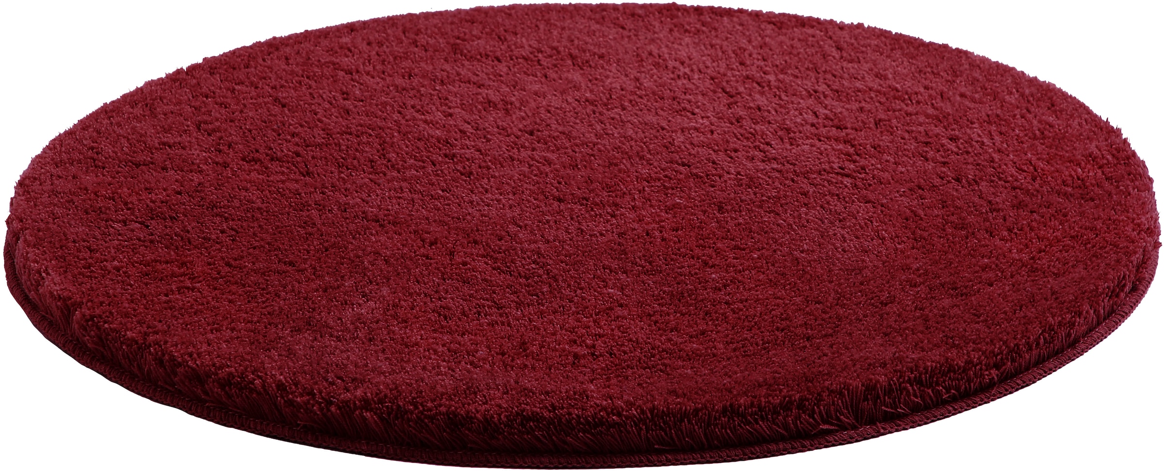 my home Badematte »Merida, Badvorleger, Badezimmer Teppich«, rutschhemmend beschichtet, fußbodenheizungsgeeignet-schnell trocknend-strapazierfähig, Badteppich, Uni Farben, rechteckig, rund & als 2-tlg. Set erhältlich