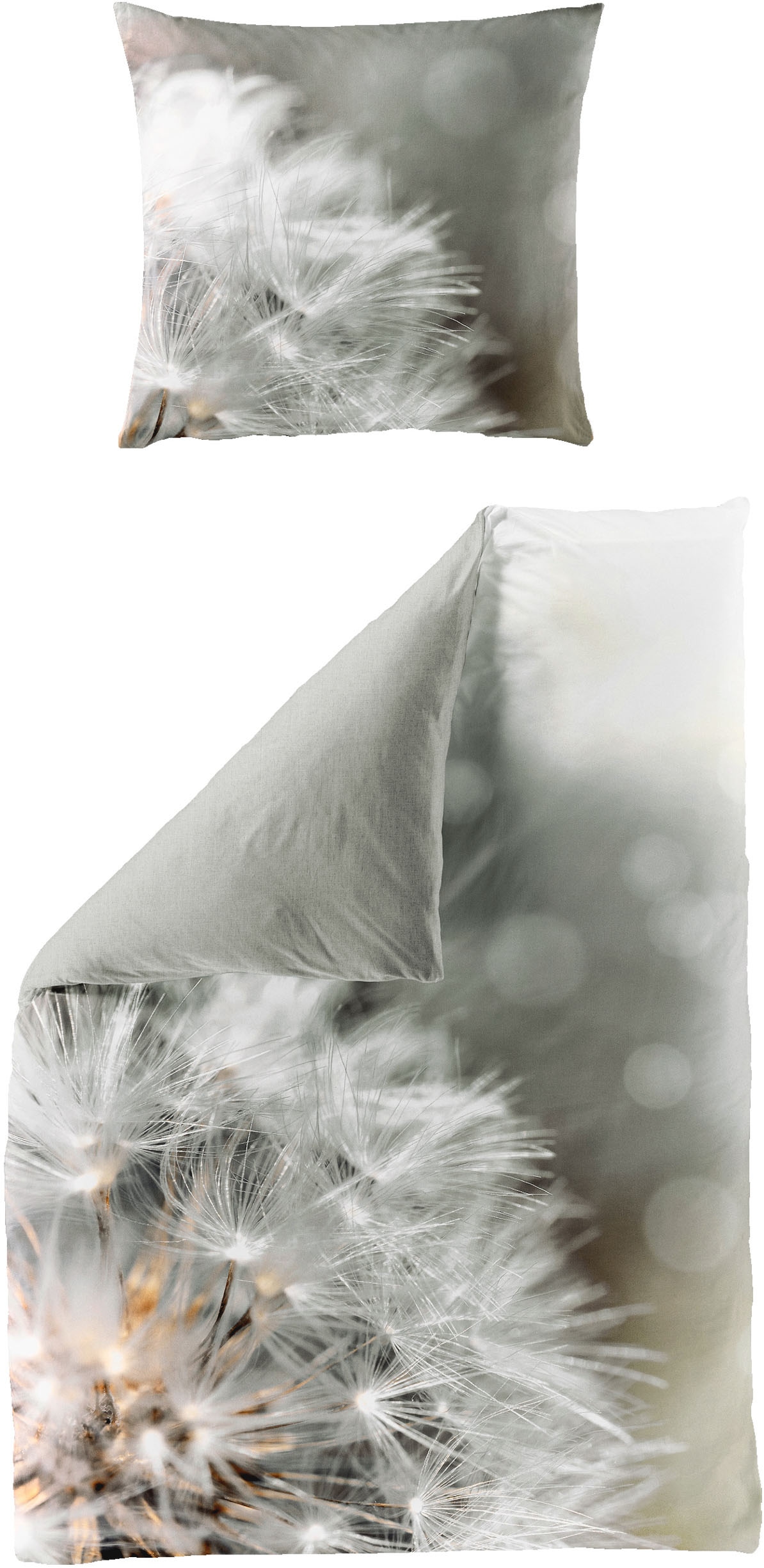 BIERBAUM Bettwäsche »5084« 2 Stk. tlg. Mako-Satin, 100 % Baumwolle, pflegel günstig online kaufen