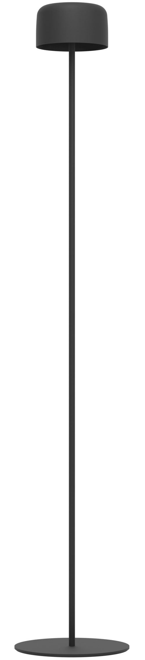 EGLO Stehlampe »ROCCANOVA-L Stehlampe - Stahl - SOLAR-LED - 2,8W - IP44« LED-Modul 1 Stk. Warmweiß Standleuchte, Leselampe, Wohzimmer, Schlafzimmer, H120 x Ø13,5 cm