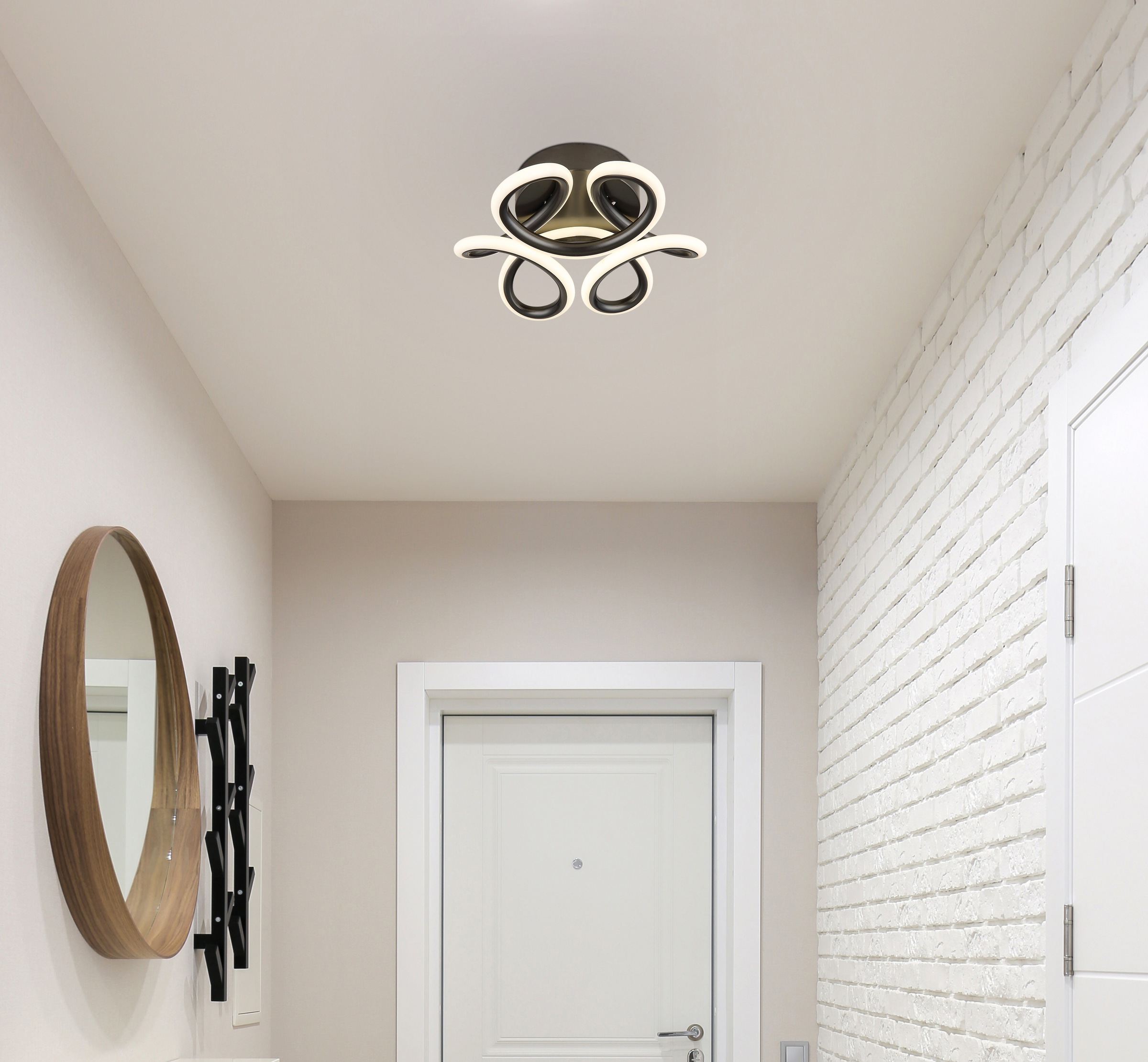 GLOBO LIGHTING LED Deckenleuchte »MELISAND« LED-Modul Deckenleuchte/ø: 260mm/CCT 2700/4000/6000K