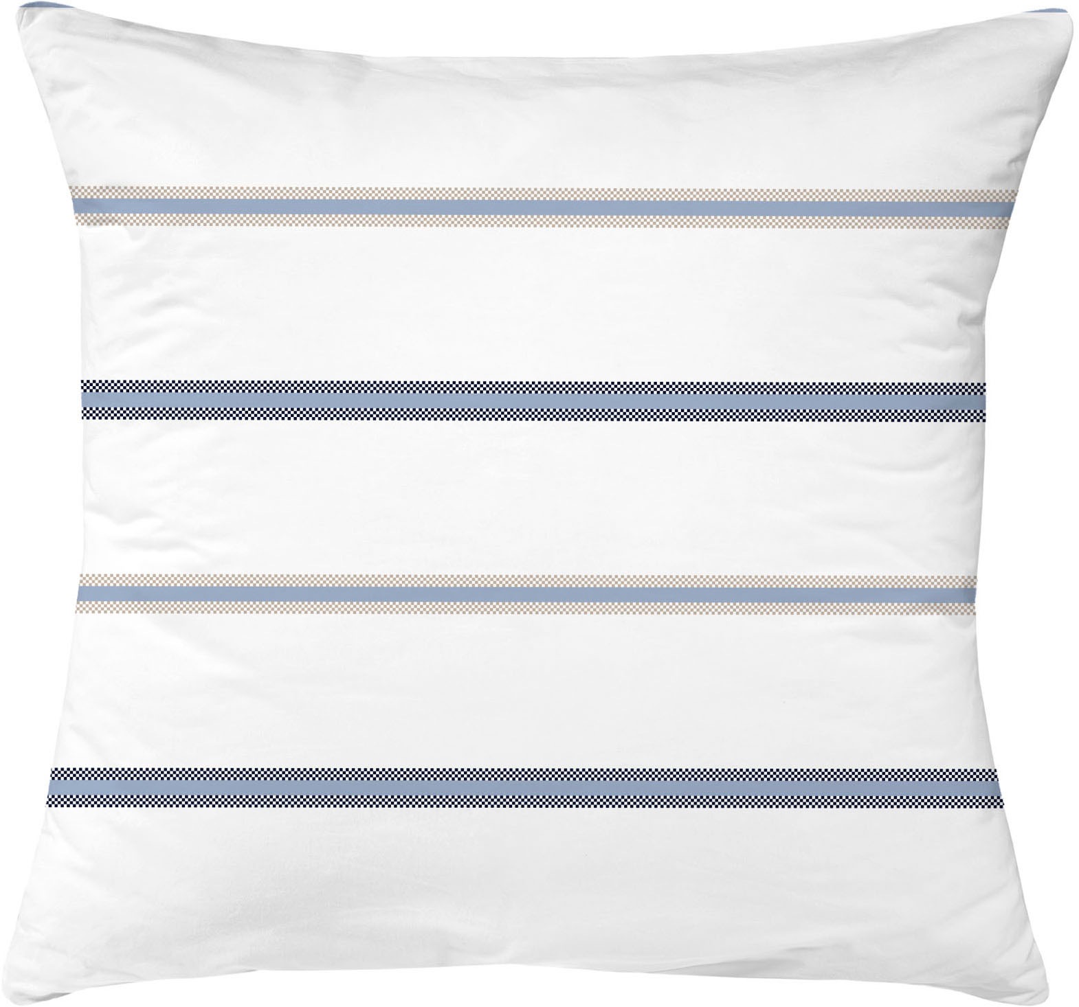 HECHTER PARIS Wendebettwäsche »0041305« 2 Stk. tlg. hautsympathisch, 100% Baumwolle, Reißverschluss, ganzjährig, LOGO