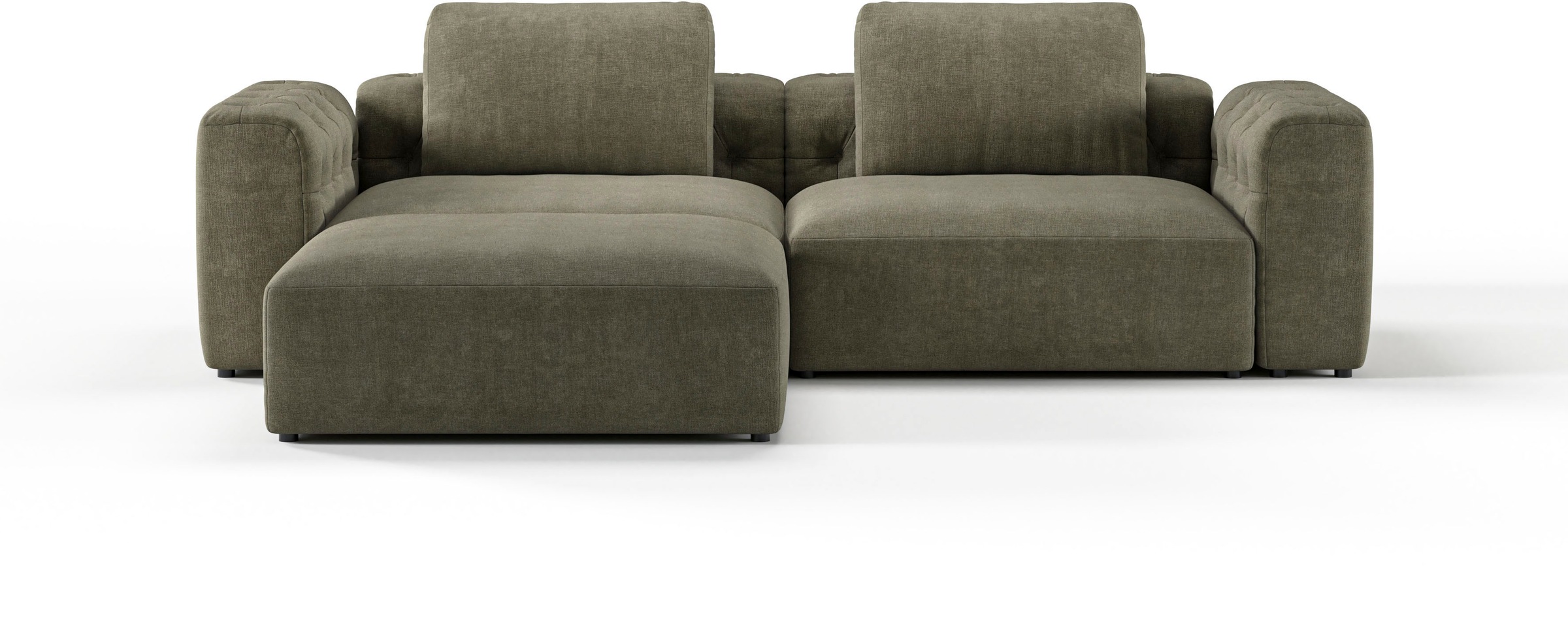 RAUM.ID Ecksofa »Cushid L-Form«, Modulset, bestehend aus 3 Teilen