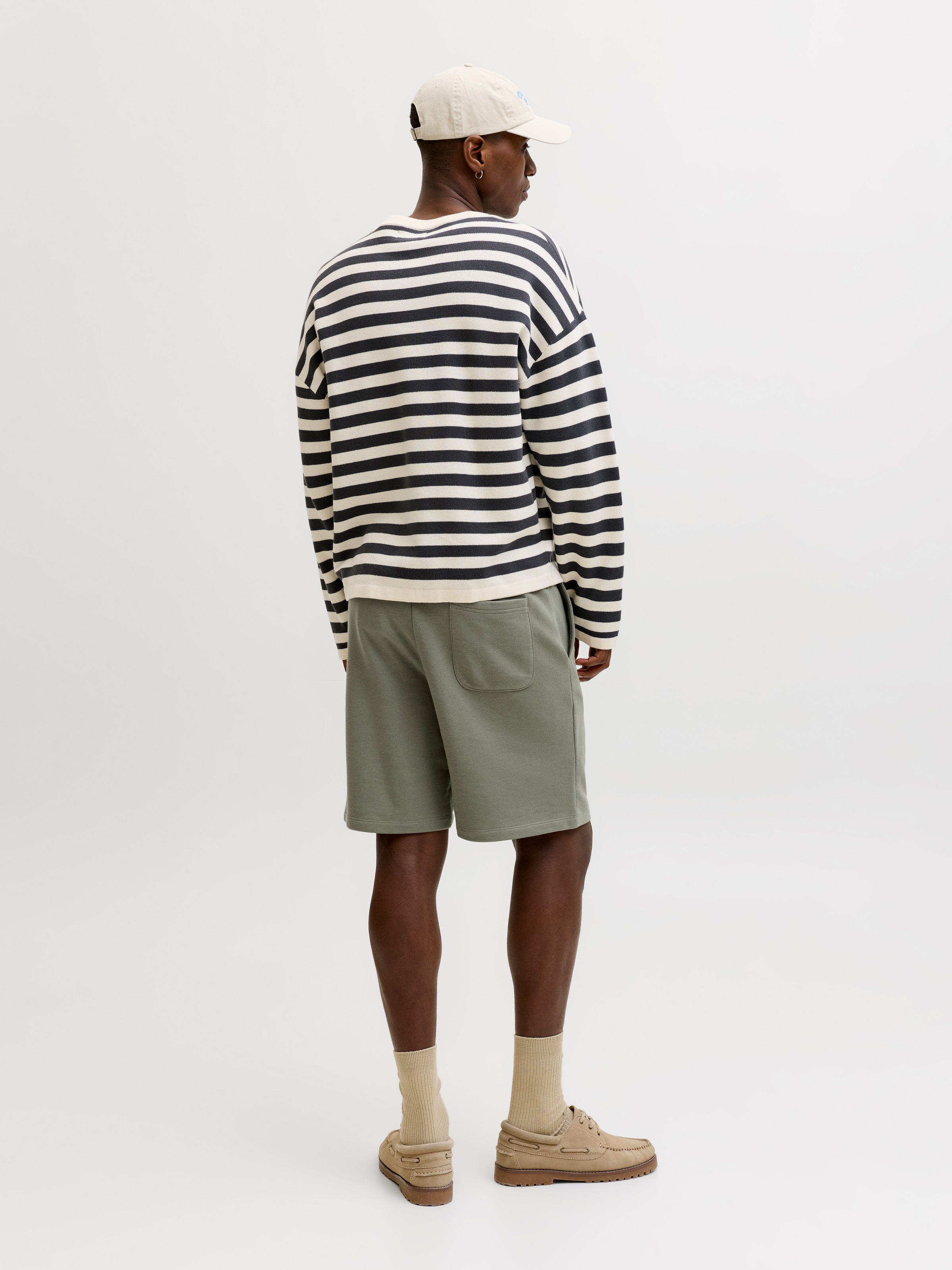 Jack & Jones Sweatshorts »JPSTKANE SOHO SWEAT SHORTS MID SN«  Baumwollmischung, loose fit