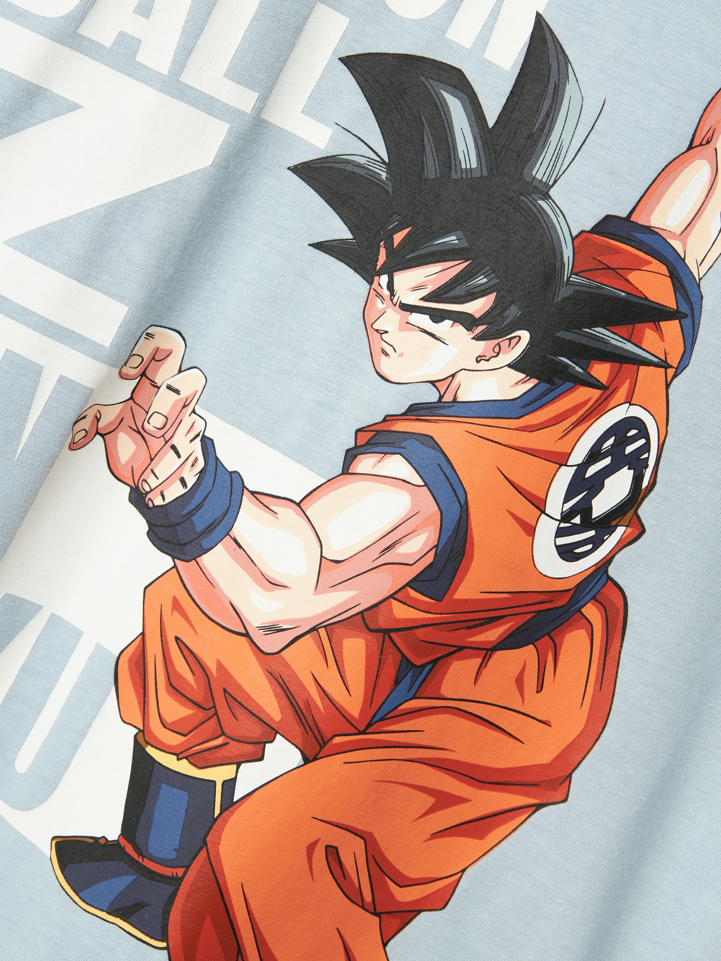 Name It T-Shirt »NKMFRITZ DRAGONBALL NREG SS TOP NOOS VDE«, mit großem Comic-Frontmotiv
