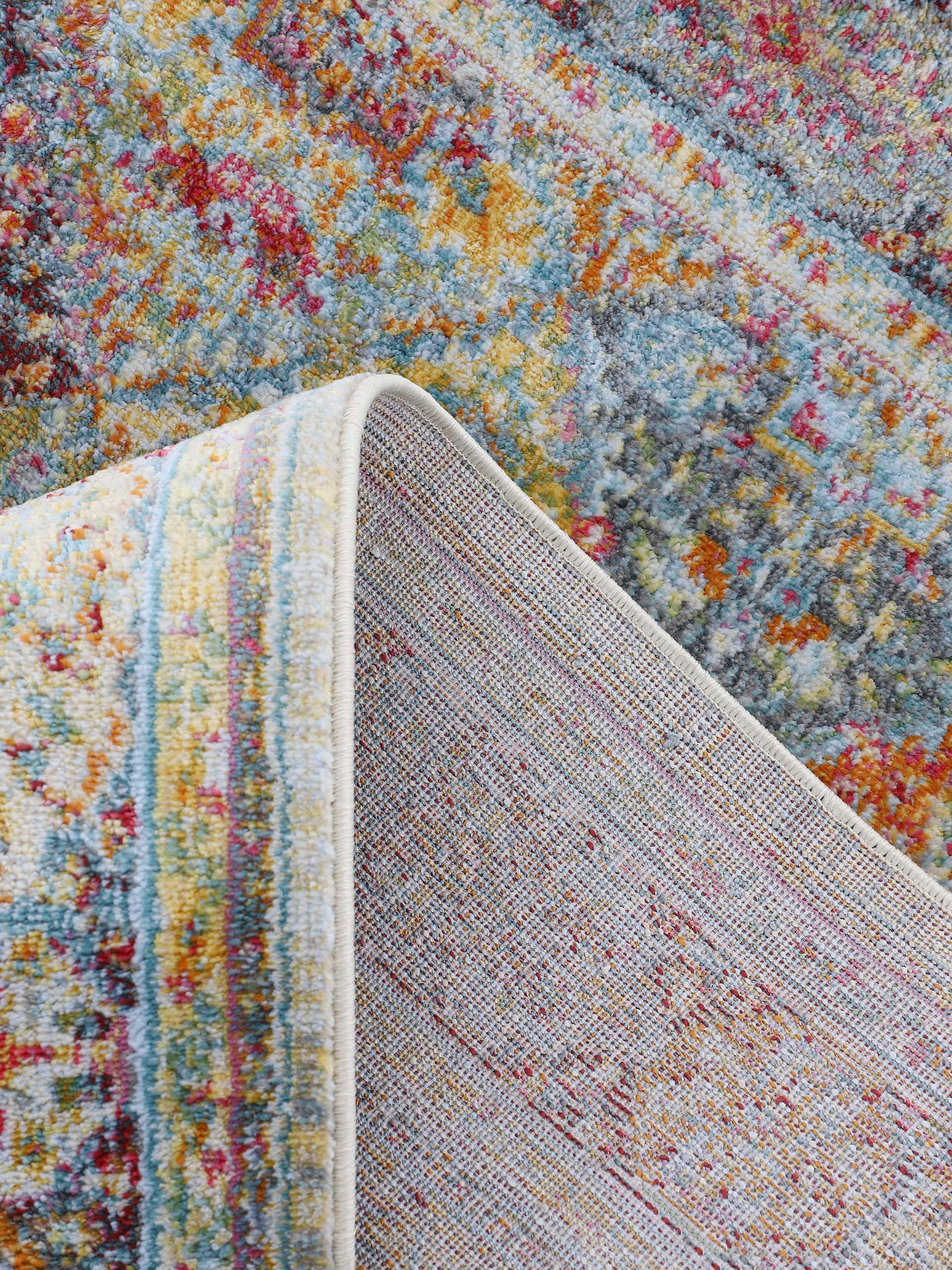 carpetfine Teppich »Harleen«, rechteckig, 8 mm Höhe, Vintage Look, Wohnzimmer