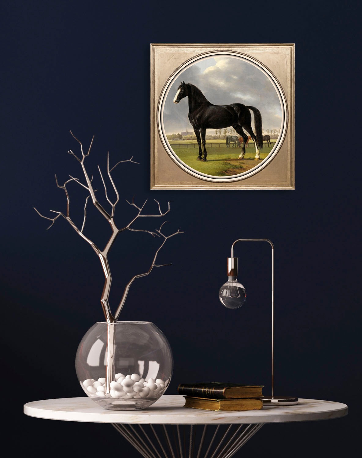 queence Acrylglasbild »Pferd«, Tiere-Pferde-Pferdebilder-Kunst-Gemälde, Fin günstig online kaufen