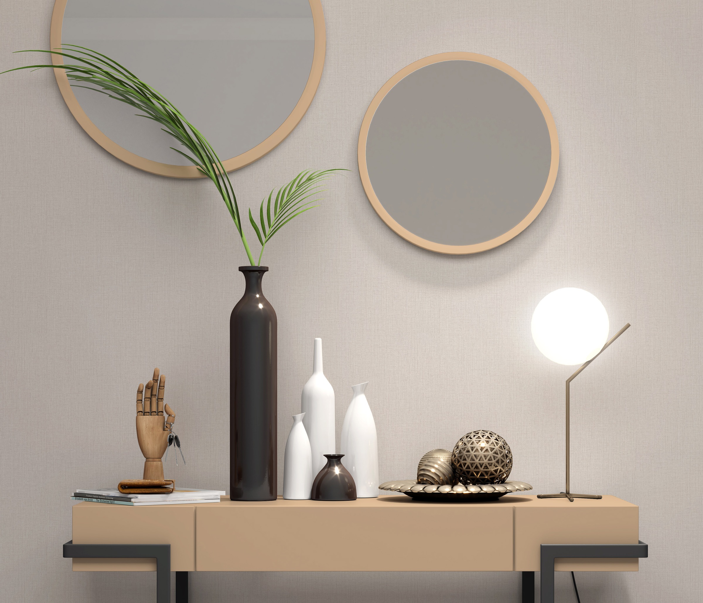 Erismann Vliestapete »PVC-freie Vliestapete ELIN« leicht strukturiert Phthalate frei