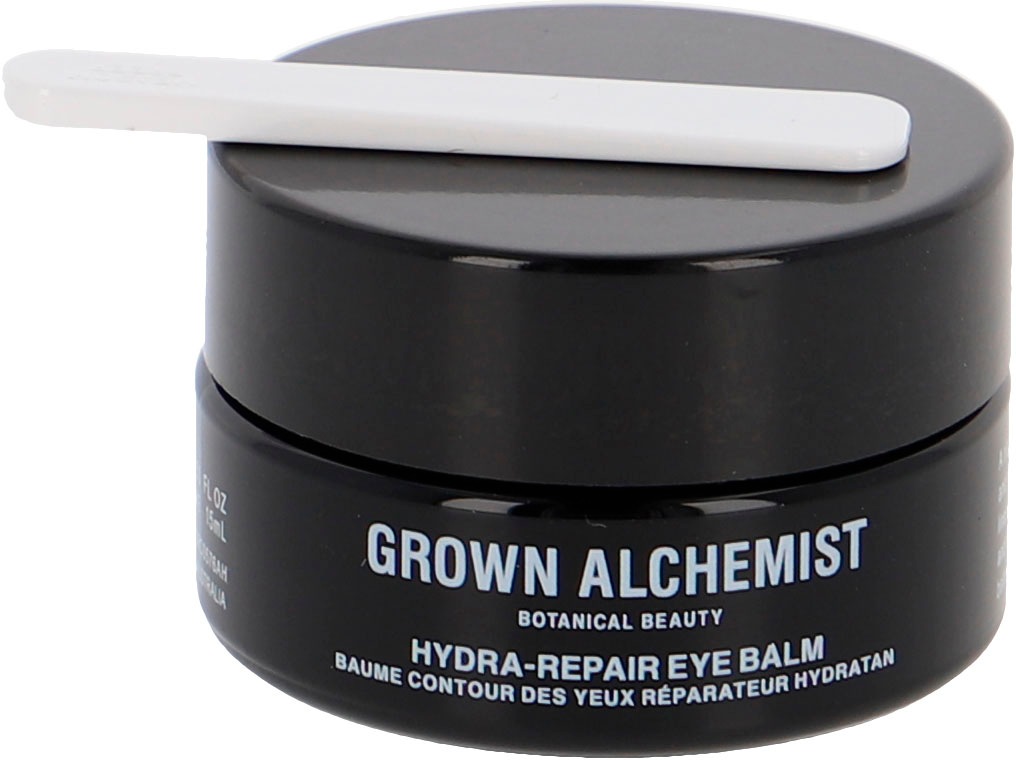 GROWN ALCHEMIST Augenbalsam »Hydra-Repair Eye Balm« Helianthus Seed Extract, Tocopherol schwarz