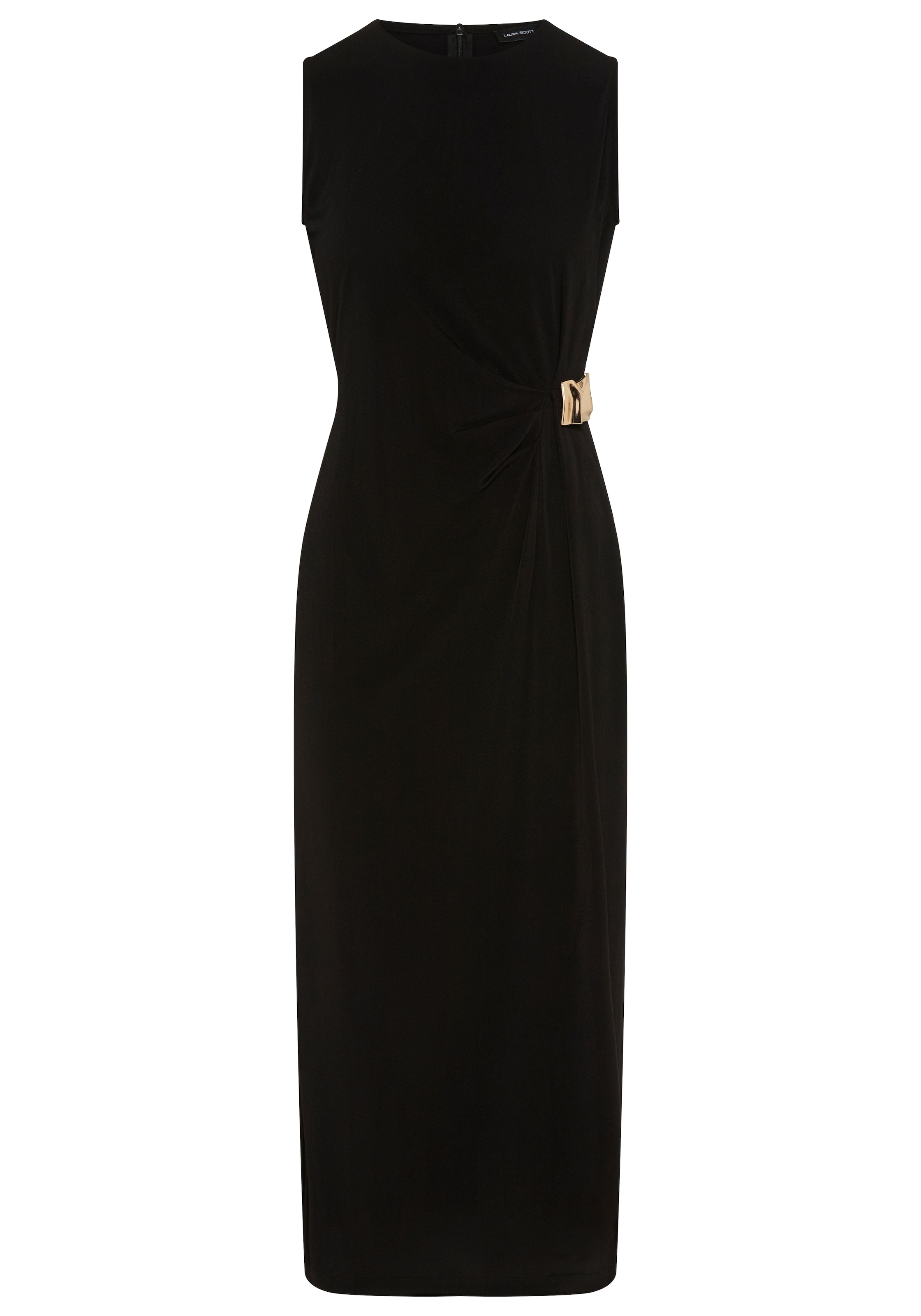 Laura Scott Abendkleid »mit Schmuck-Element« aus weicher Stretchware, figurbetonte Passform, knöchelfrei