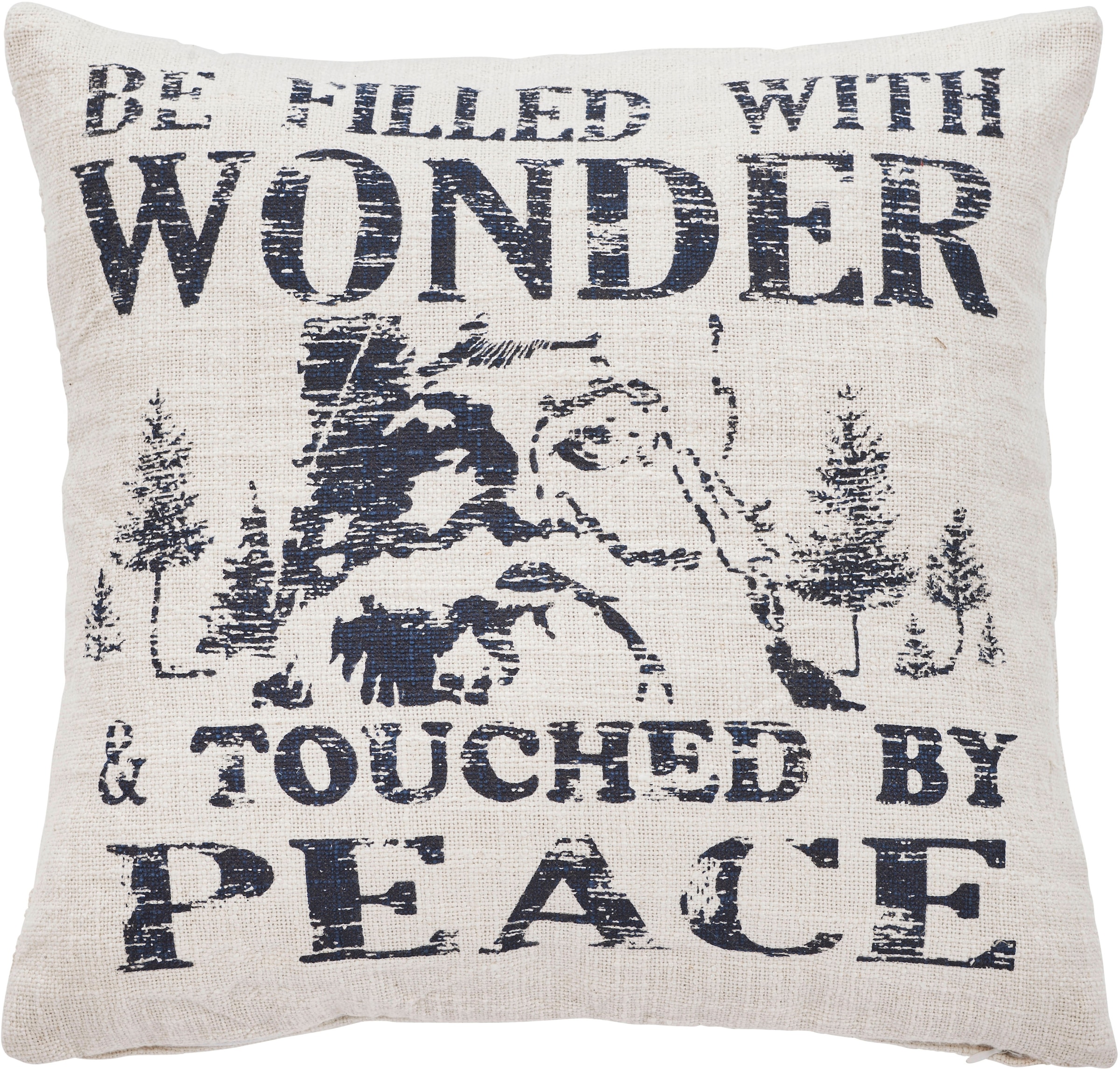 done.® Dekokissen »Wonder«, Bedruckte Kissenhülle mit Weihnachtsmotiv günstig online kaufen