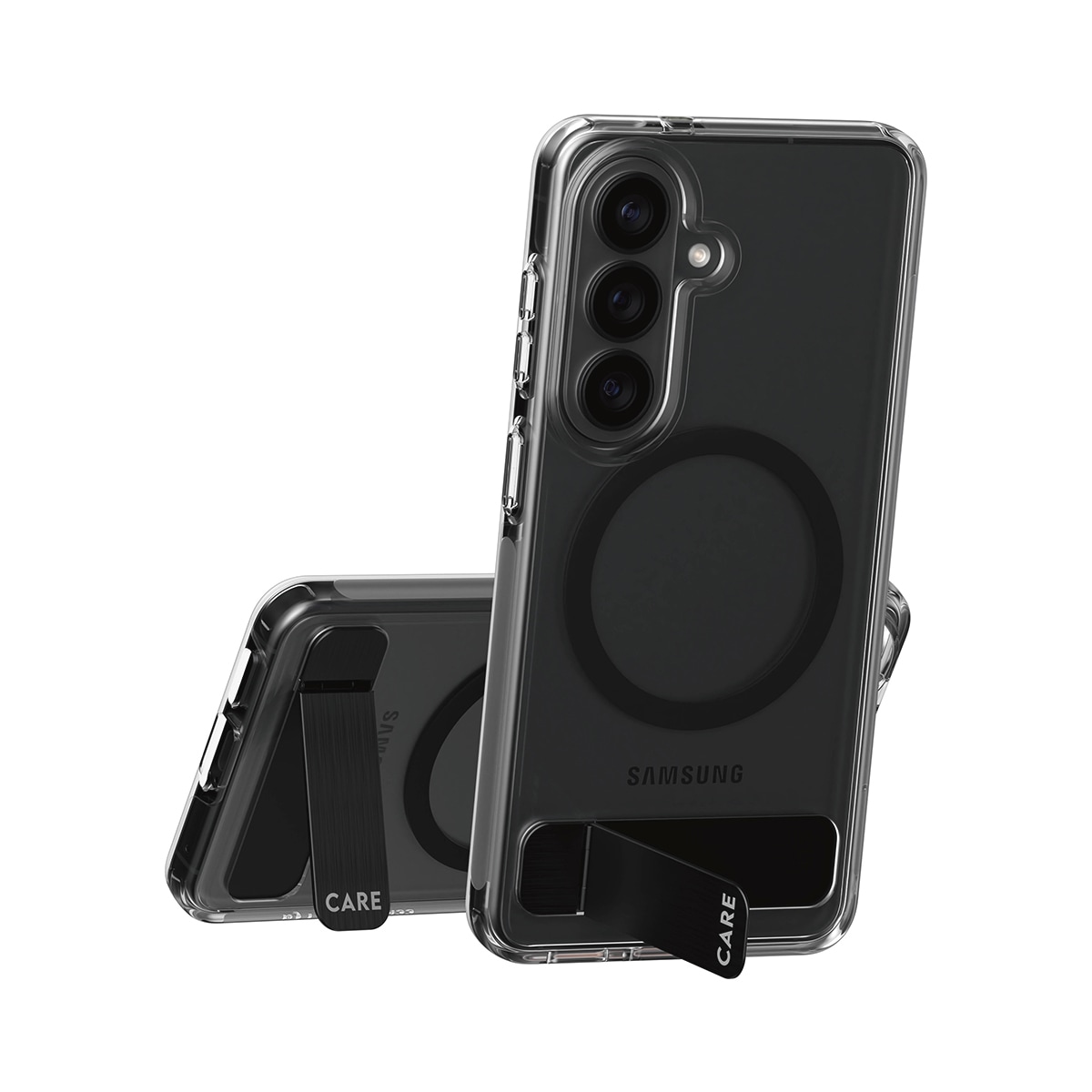CARE by PanzerGlass Handyhülle »Urban Explorer Case mit Kickstand/Qi für Samsung Galaxy S26« Samsung Galaxy S26 Backcover, Schutzhülle, Handyschutzhülle, Case, Schutzcase, stoßfest