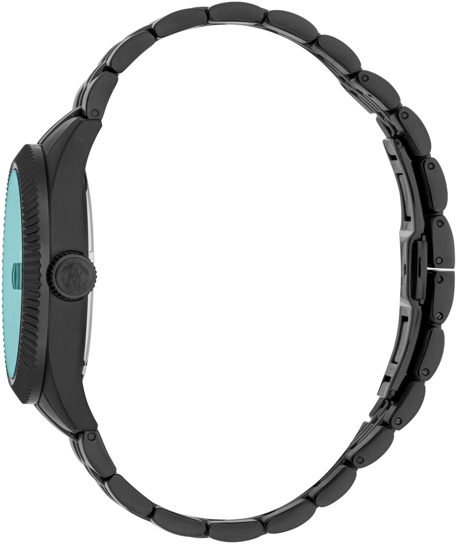 roberto cavalli Quarzuhr »Uomo Classico III« Armbanduhr, Herrenuhr, Edelstahlarmband, analog, Tag