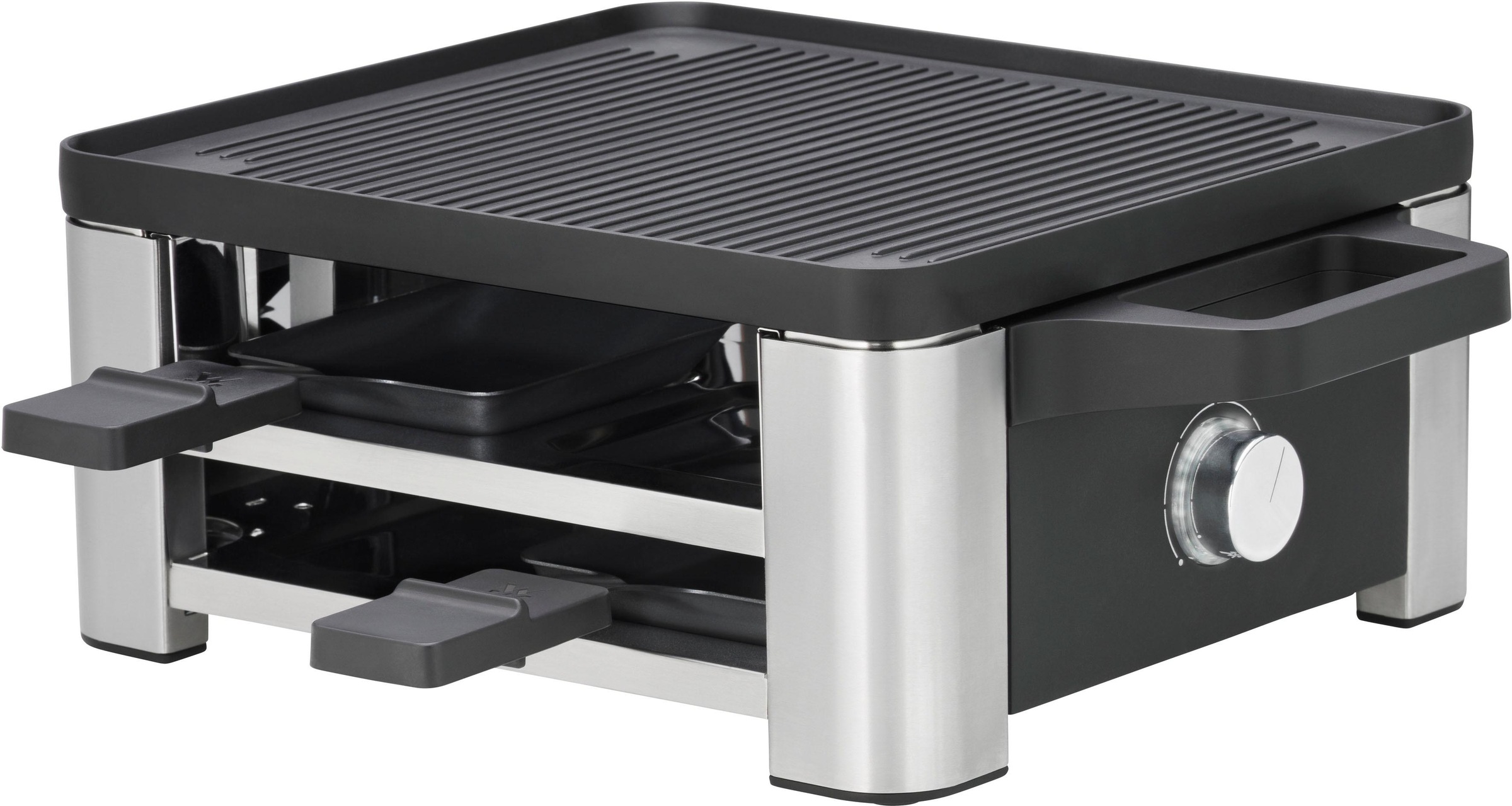 WMF Raclette »LONO for 4«, 4 St. Raclettepfännchen, 870 W, Spritzschutz, sp günstig online kaufen