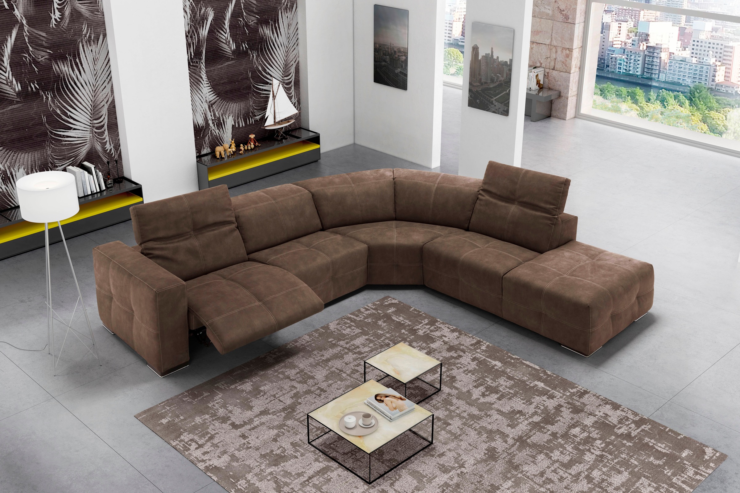 Egoitaliano Ecksofa »Sauvanne, Designsofa der Extraklasse, elegant und bequ günstig online kaufen
