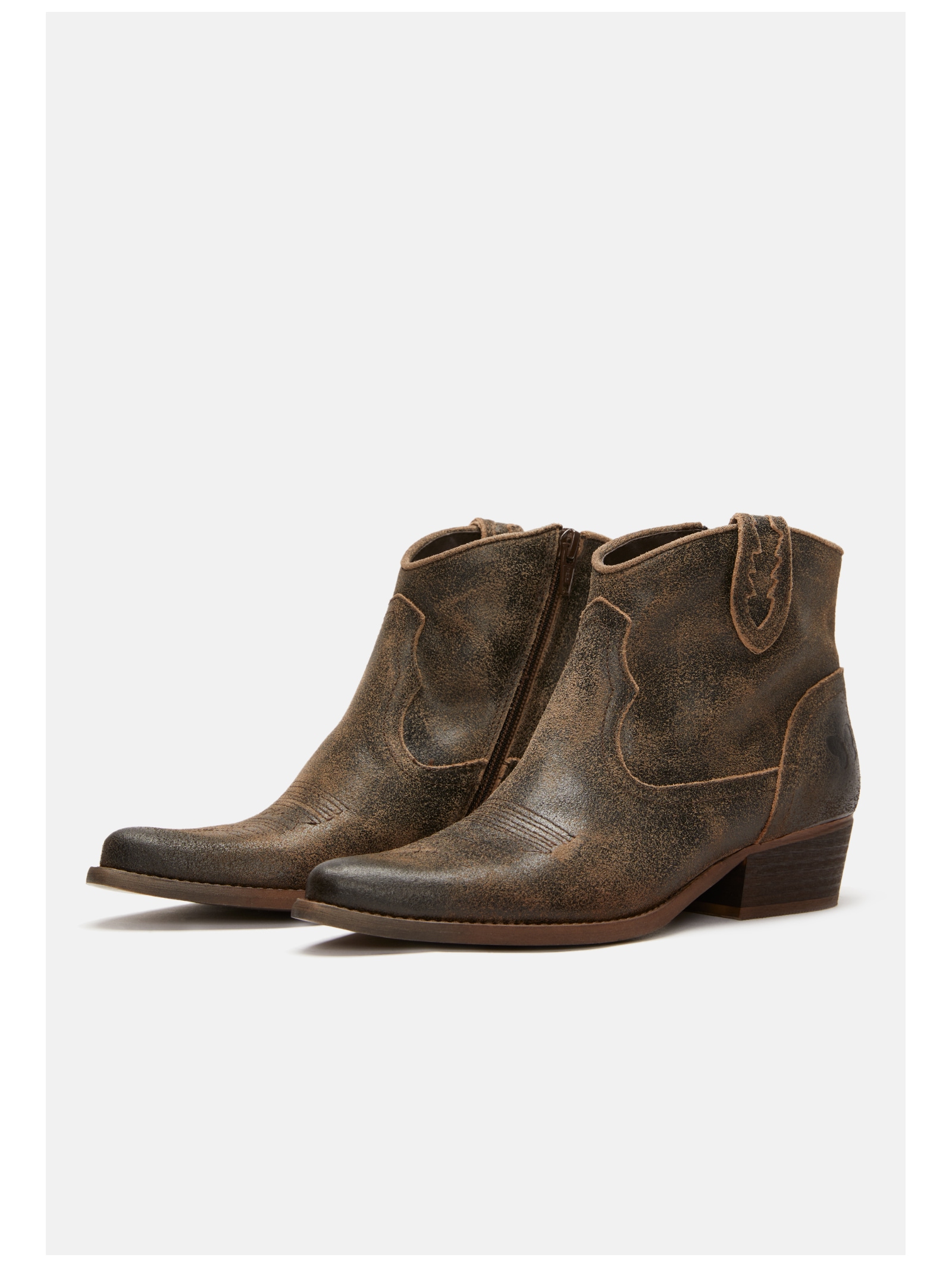 Felmini Bikerboots »Felmini Stiefelette Leder«