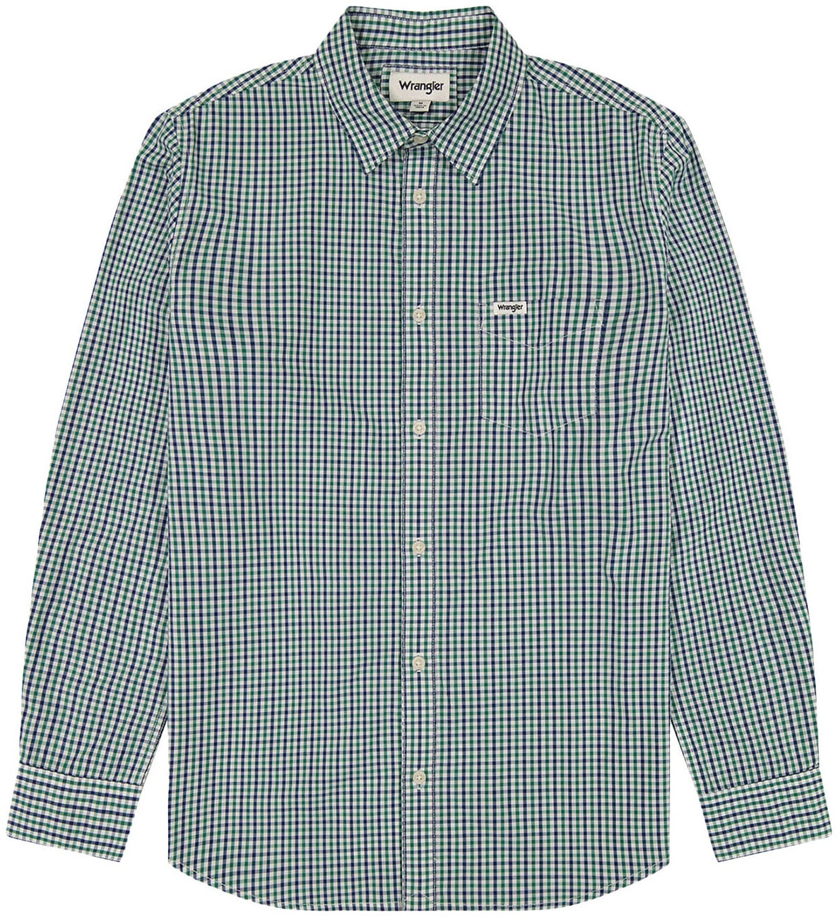 Wrangler Langarmhemd »LS 1 PKT SHIRT«, mit Karomuster