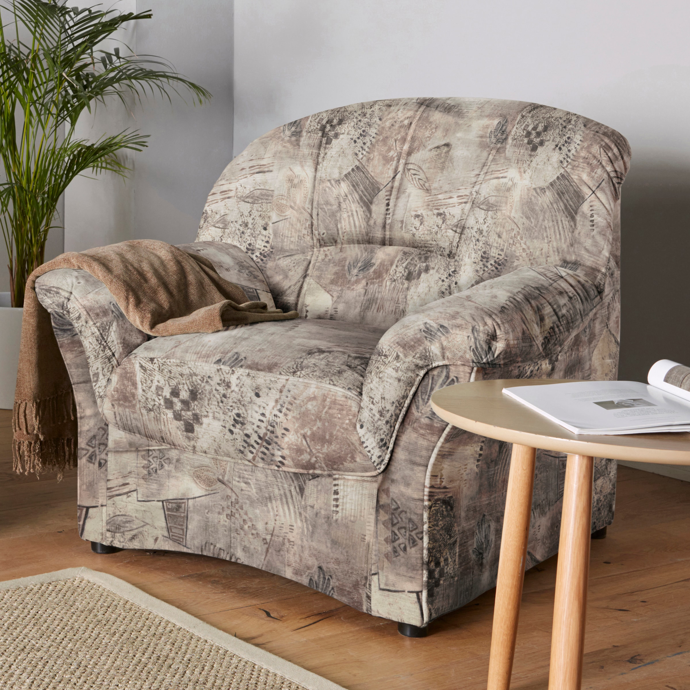 DOMO collection Sessel »Bahia«, inklusive Federkern günstig online kaufen