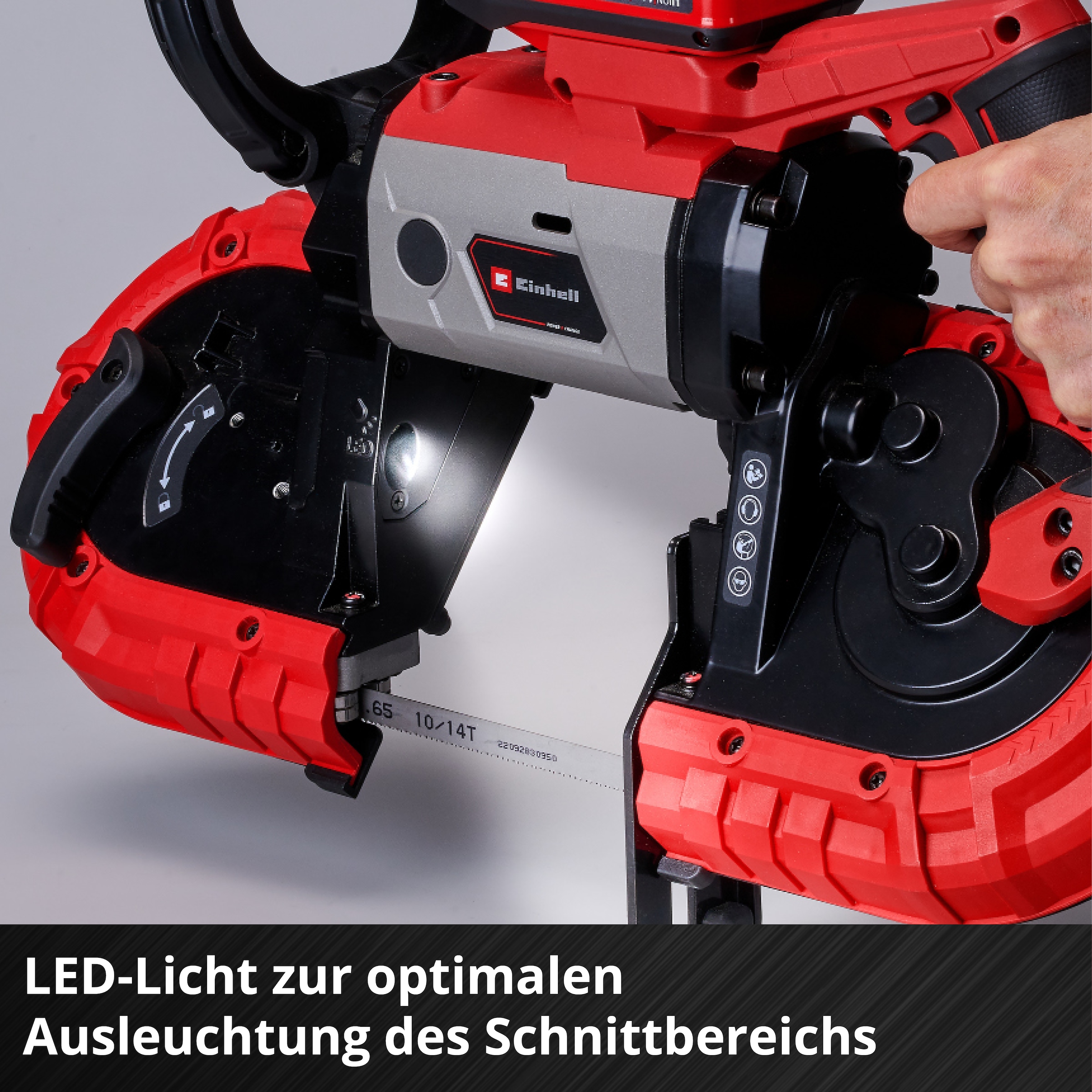 Einhell Akku-Bandsäge »TE-MB 18/127 Li-Solo«, ohne Akku und Ladegerät
