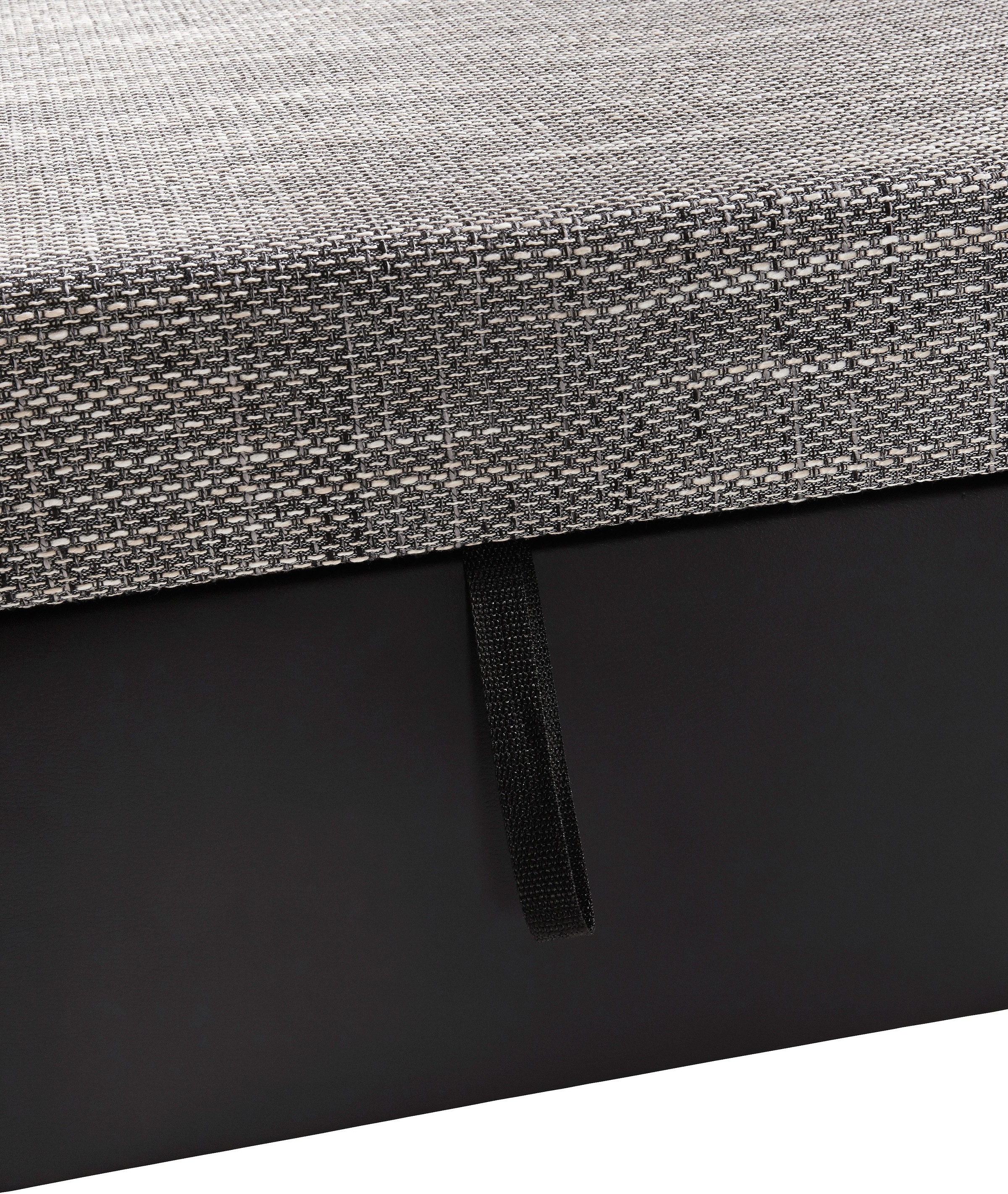 DOMO collection Ecksofa Treviso, wahlweise mit Bettfunktion, incl. Zierkissen
