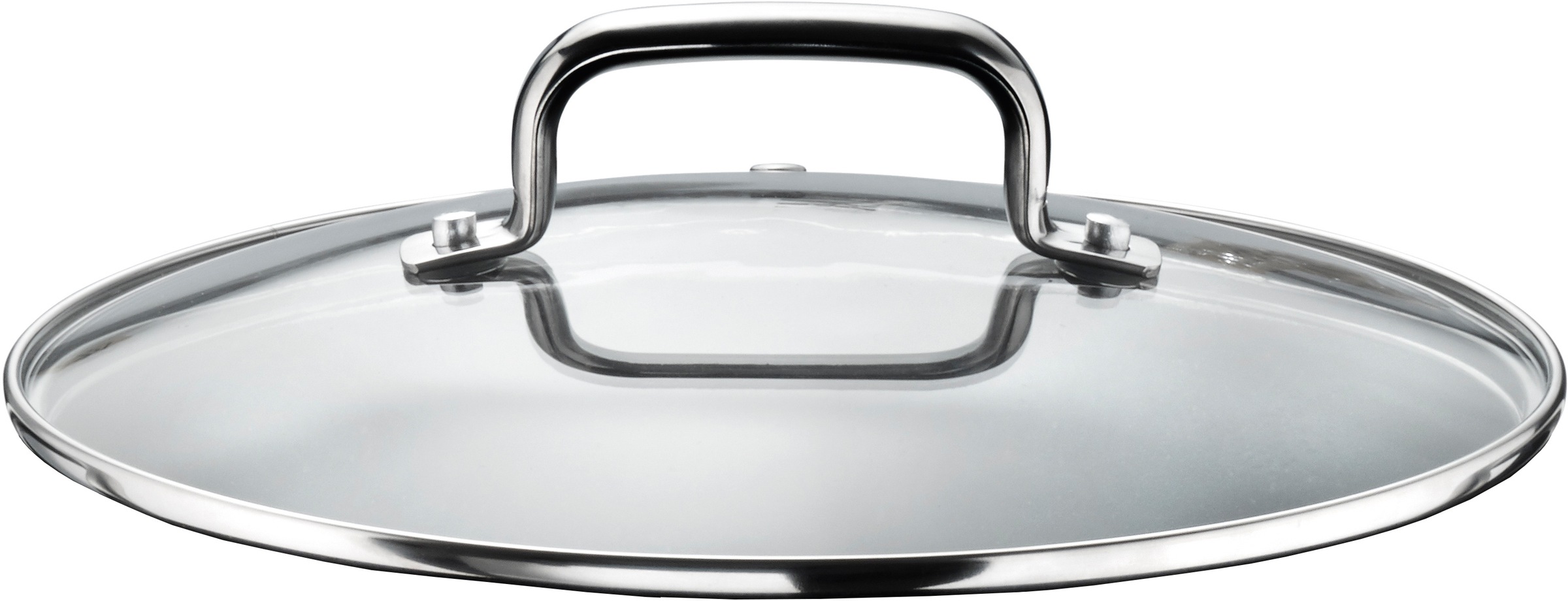 PINTINOX Bratpfanne »ST1«, Aluminium, (Set), 3-lagige Antihaftbeschichtung, Induktionsgeeignet, inkl. Glasdeckel
