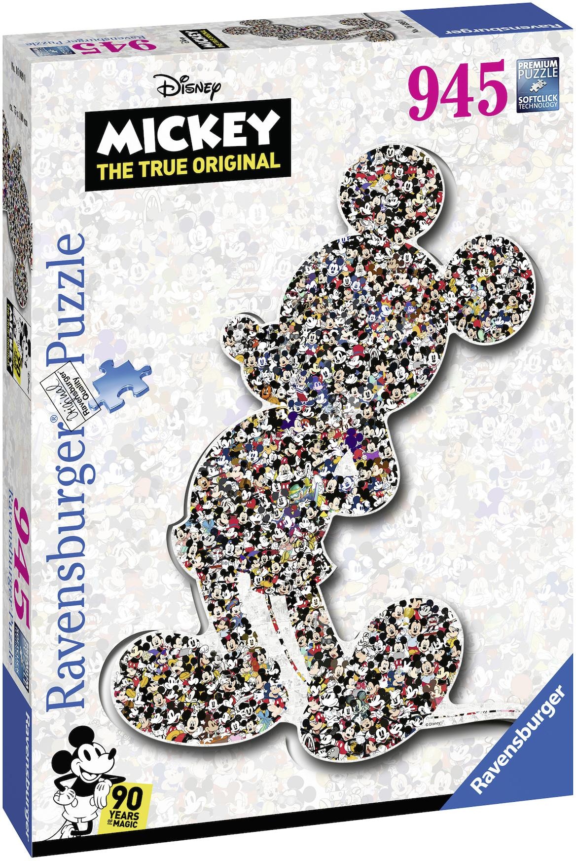 Ravensburger Konturenpuzzle »Shaped Mickey«, Made in Germany