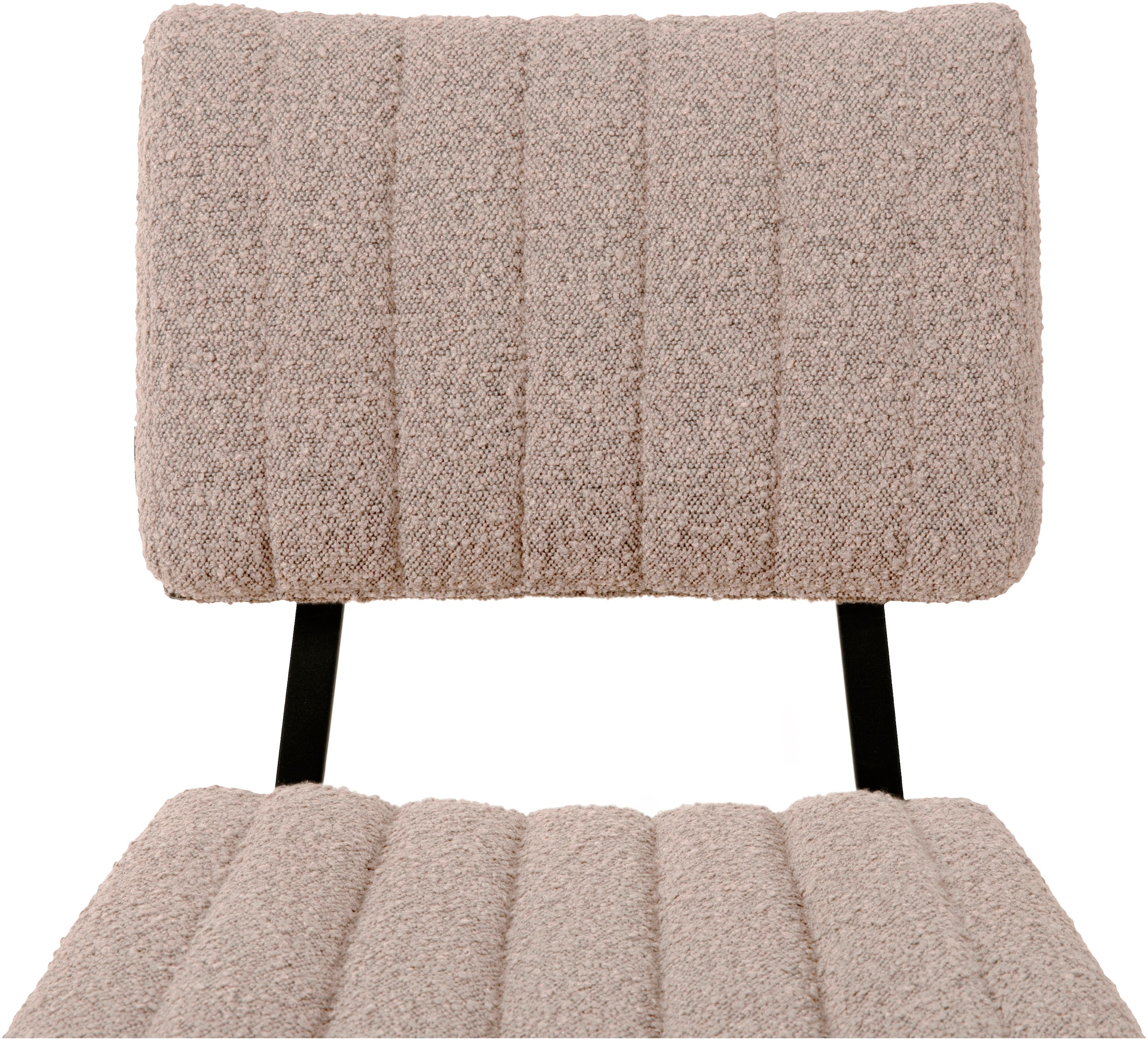 OMG Design Esszimmerstuhl »Dirk«, (Set), 2 St., Stoff, moderner Boucle Bezug, bequem gepolstert