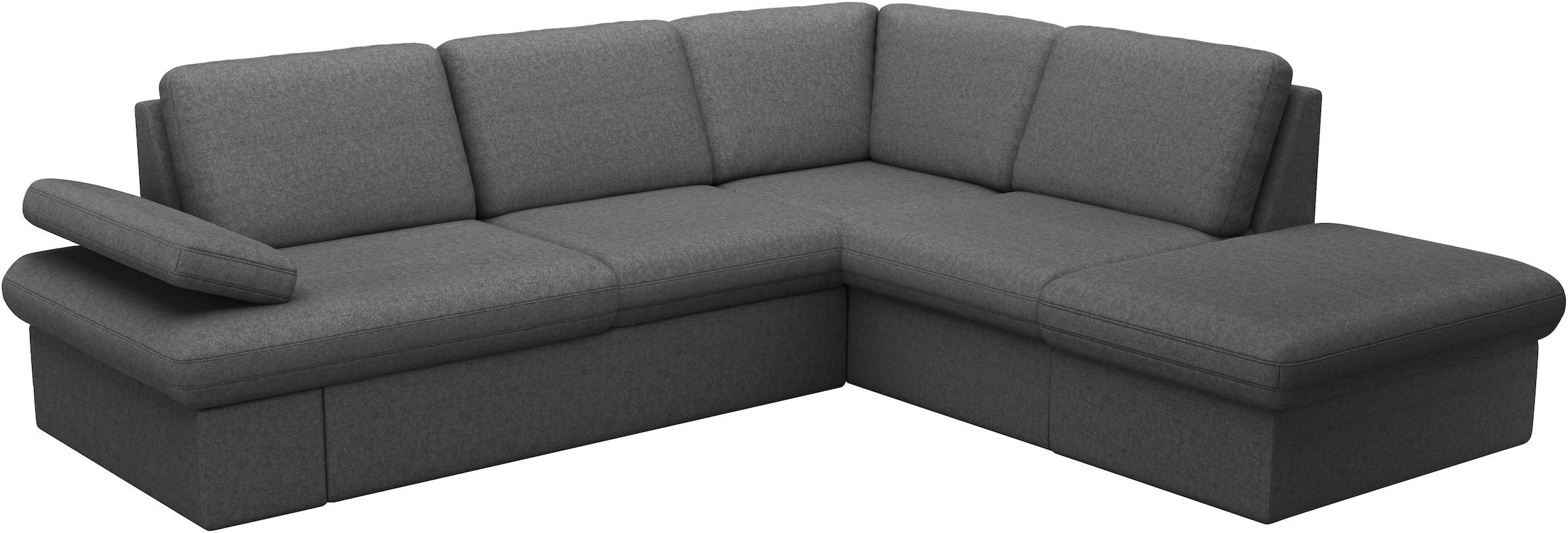 sit&more Ecksofa »Moreno«, mit Armteilverstellung,wahlweise mit Bettfunktion