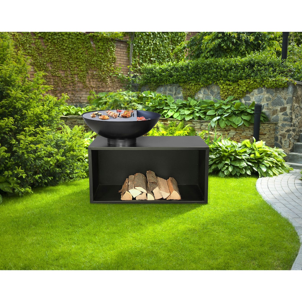 Buschbeck Holzkohlegrill »Planchagrill Giant«, BxH: 115x86cm