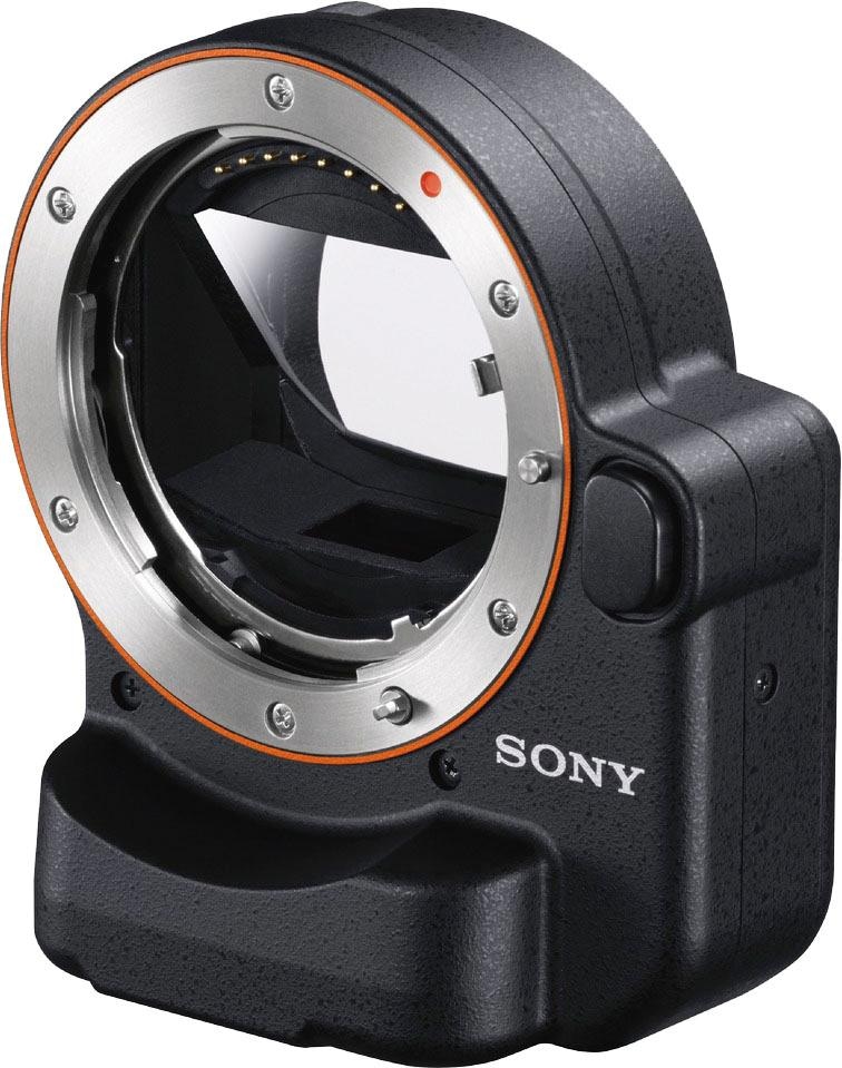 Sony Objektiv-Adapter »LA-EA4«, E-Mount auf A-Mount Bajonett mit Phasen Autofokus (15 AF-Punkte)