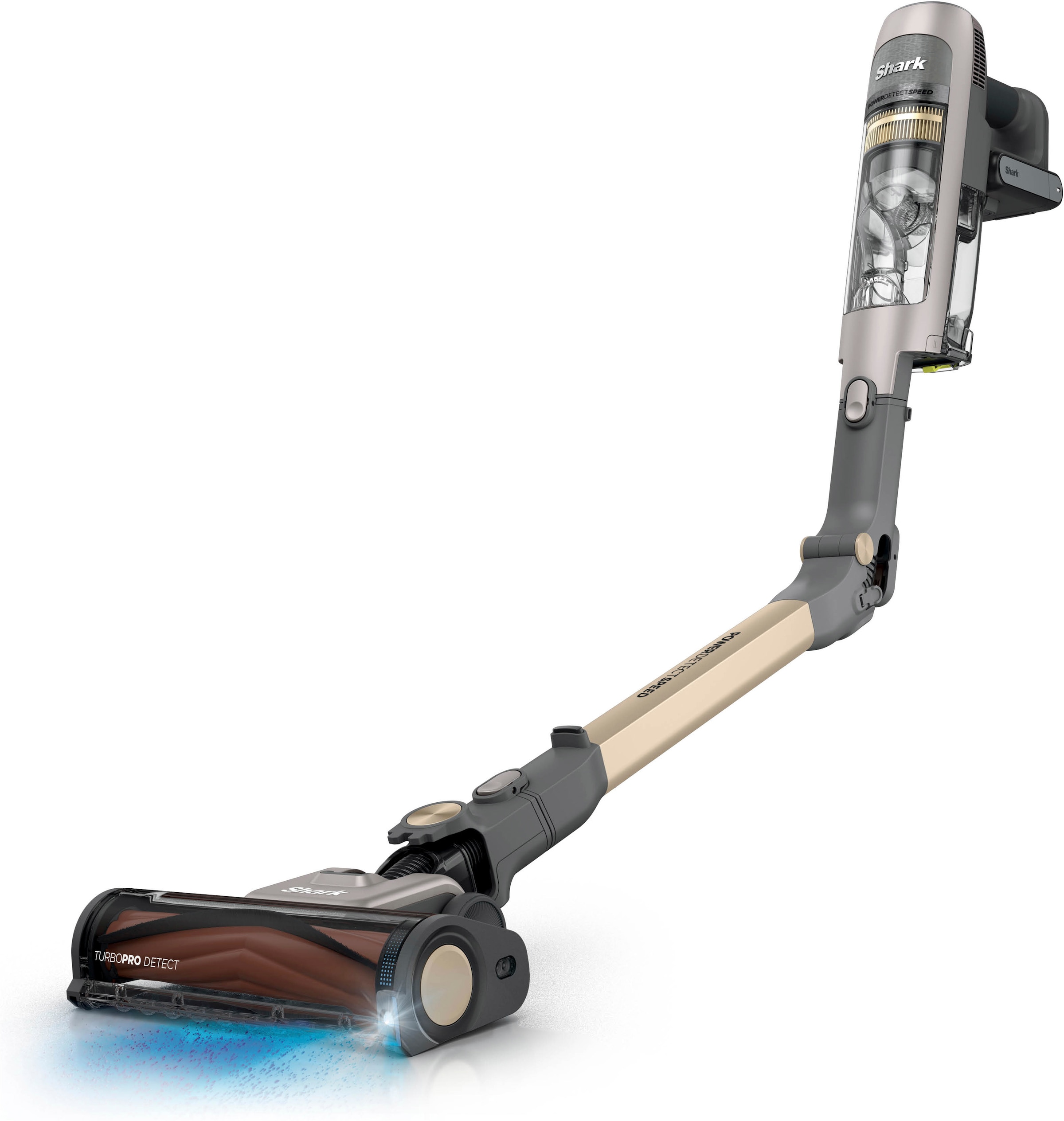 Shark Akku-Hand-und Stielstaubsauger »Shark PowerDetect Speed Luxe Collection Clean & Empty« 4 POWERDETECT-TECHNOLOGIEN, Selbstentleerende Ladestation