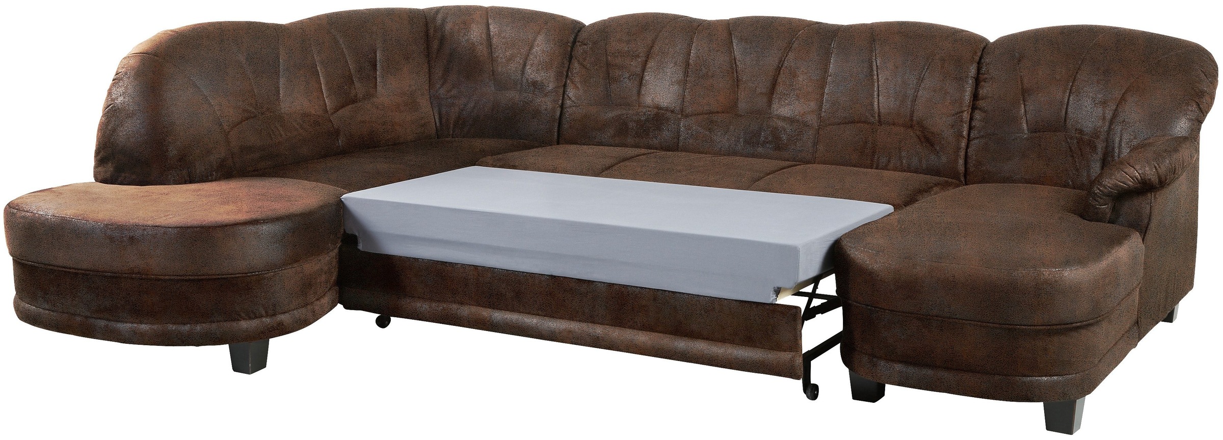 Home affaire Wohnlandschaft »Camelita U-Form«, wahlweise mit Bettfunktion