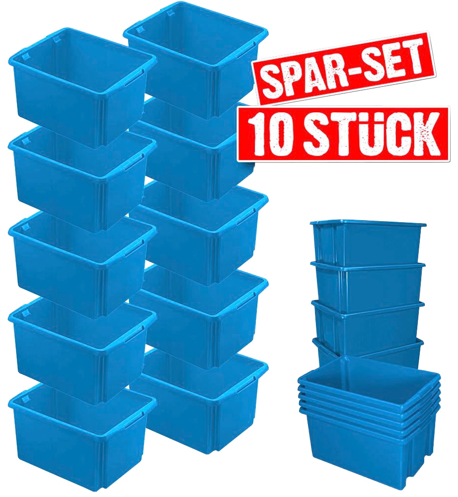 Aufbewahrungsbox, (Set, 10 36x45,5x24,5 St.), cm BxTxH
