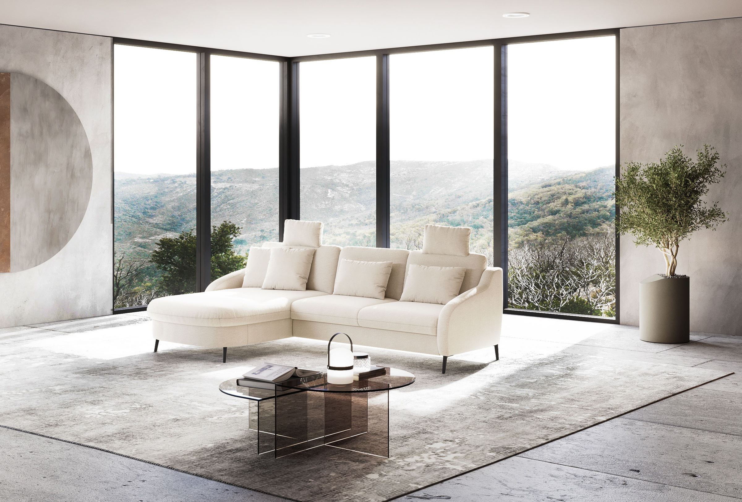 sit&more Ecksofa »Soul L-Form«, wahlweise mit Bettfunktion und Bettkasten o günstig online kaufen