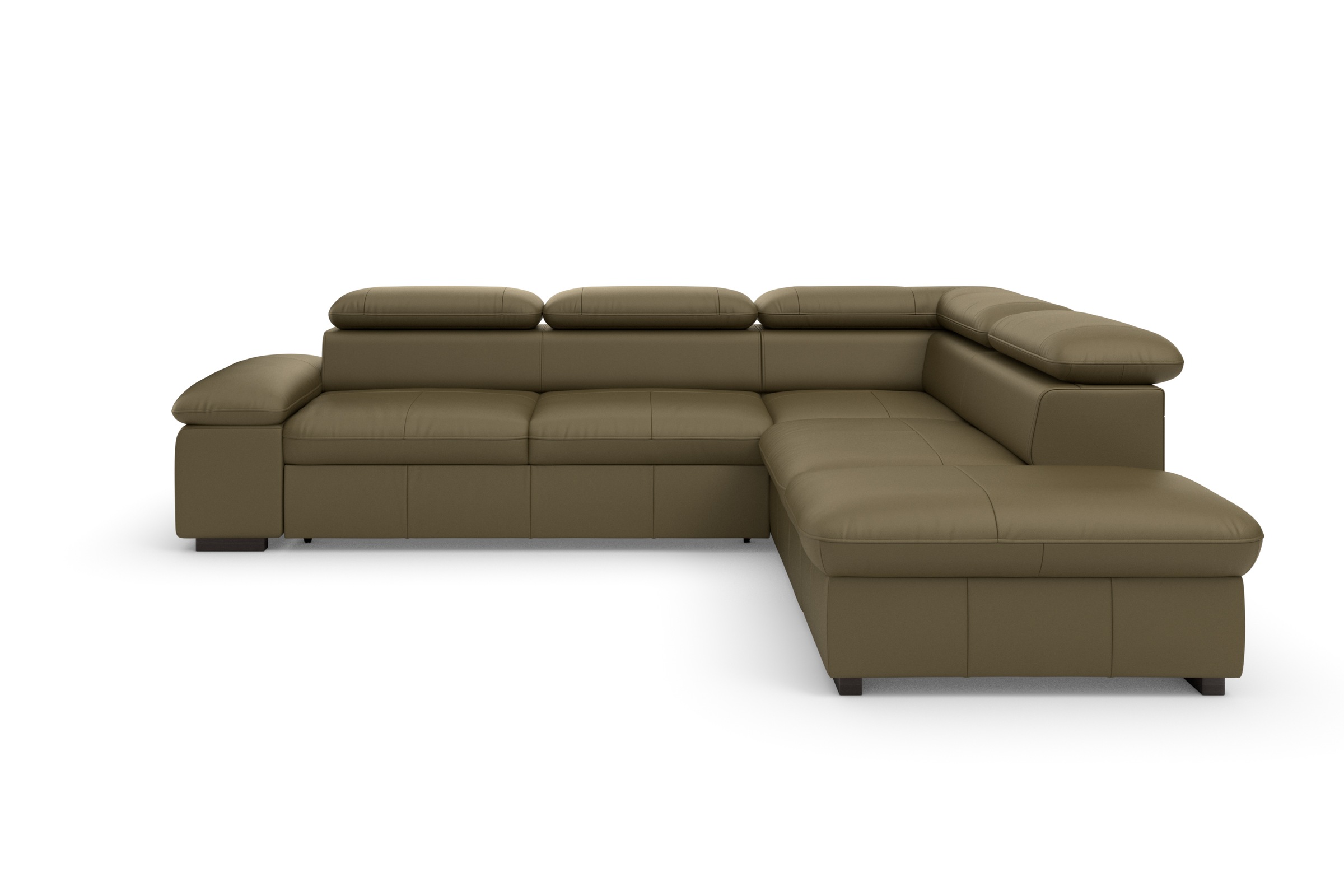 Home affaire Ecksofa »Alberto L-Form«, mit Kopfteilverstellung, wahlweise mit Bettfunktion