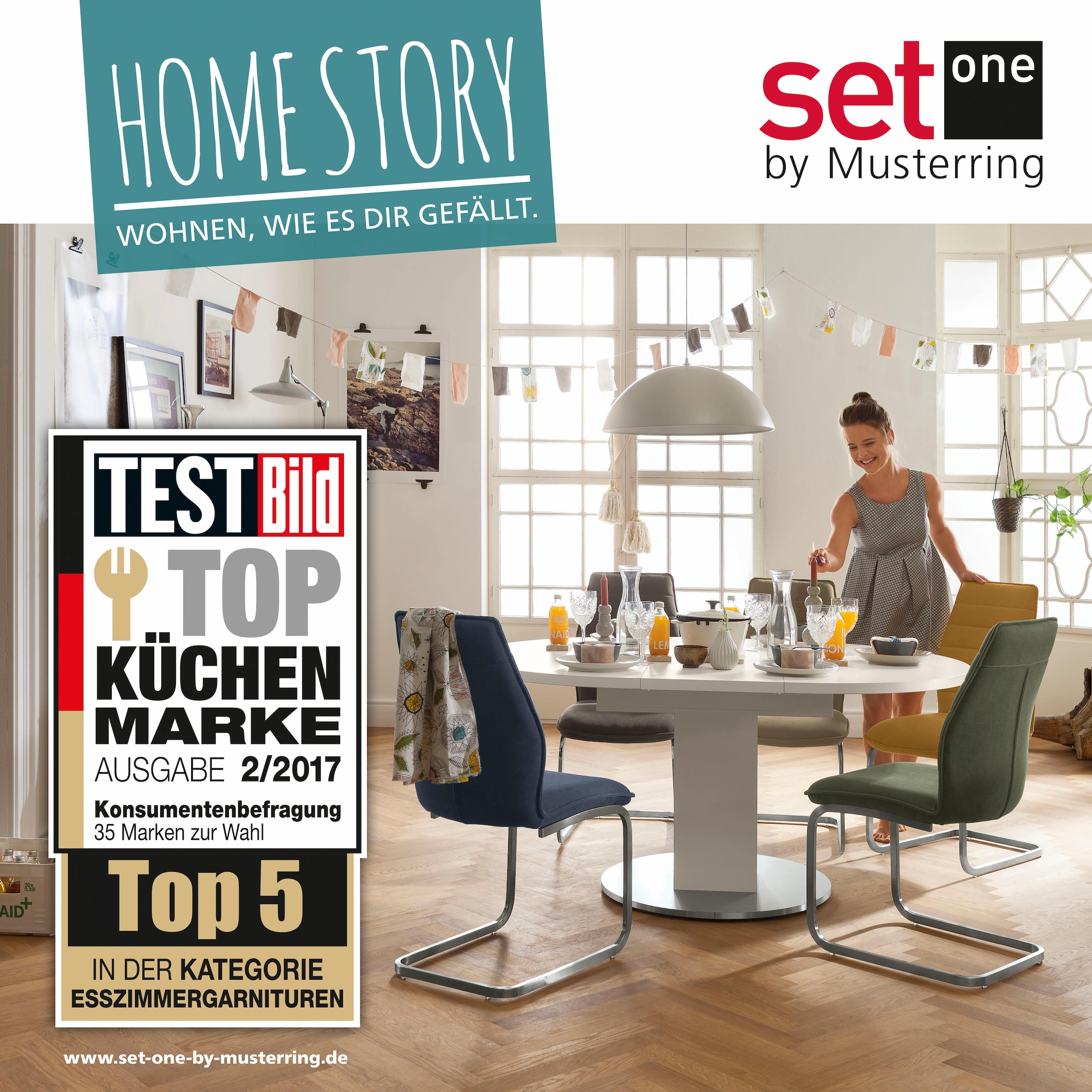 set one by Musterring Sitzbank »York«, Typ 61, in 3 Farbvarianten, Landhausstil, Breite 160 cm