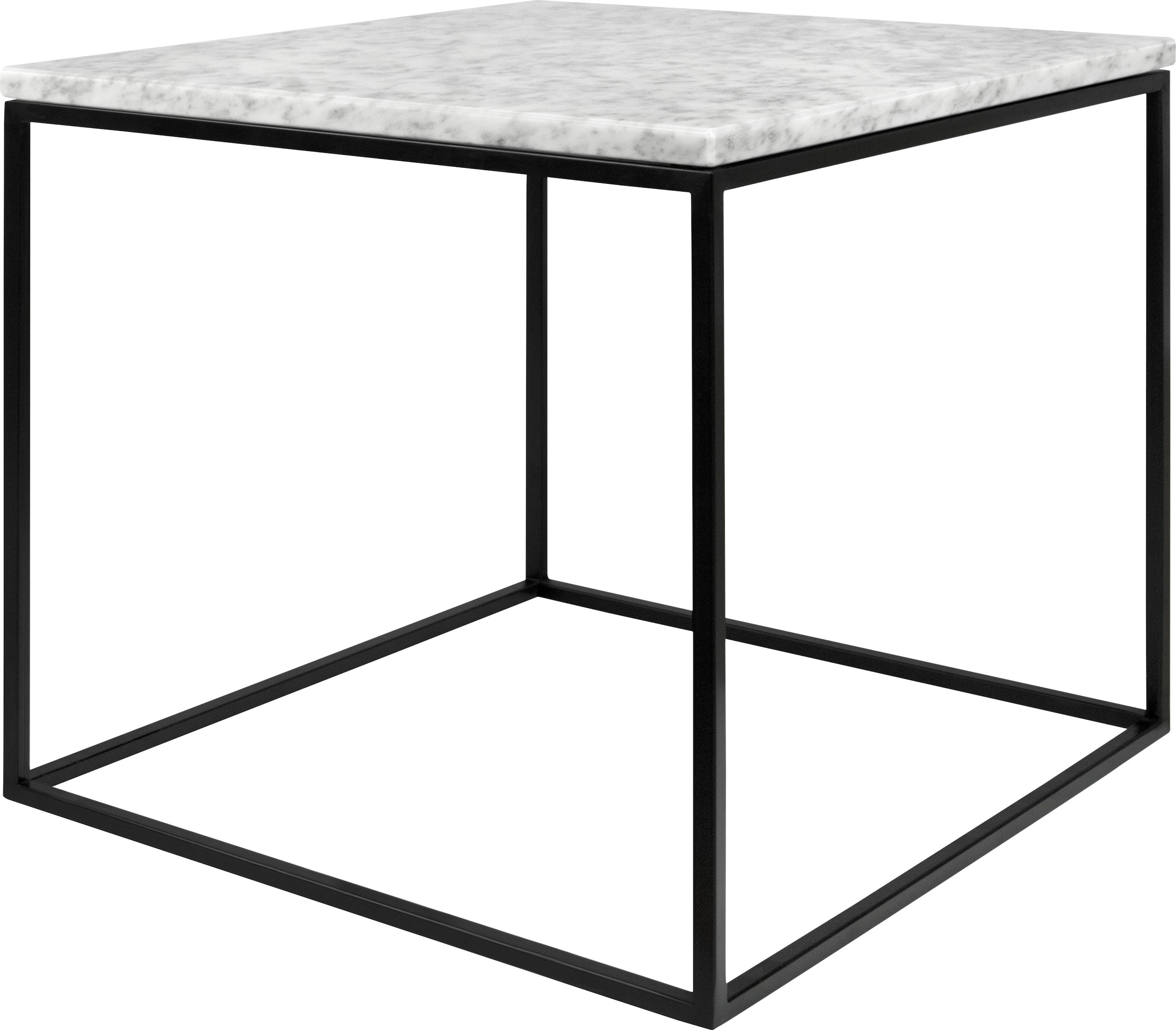 TemaHome Couchtisch »Gleam«, mit einer Platte aus Marmor, Breite 50 cm