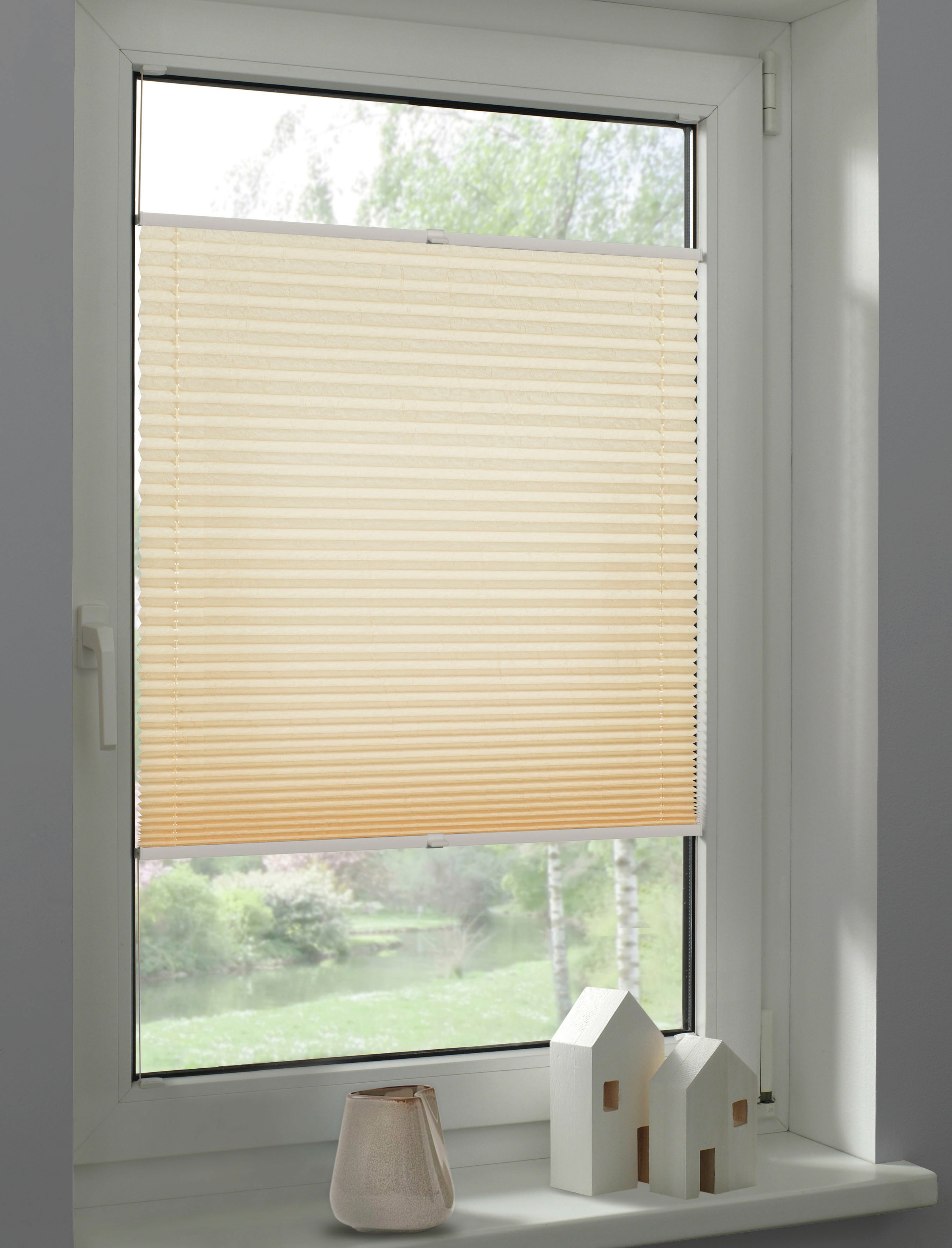 SCHÖNER WOHNEN-Kollektion Plissee »Milla« blickdicht mit Bohren verspannt v günstig online kaufen