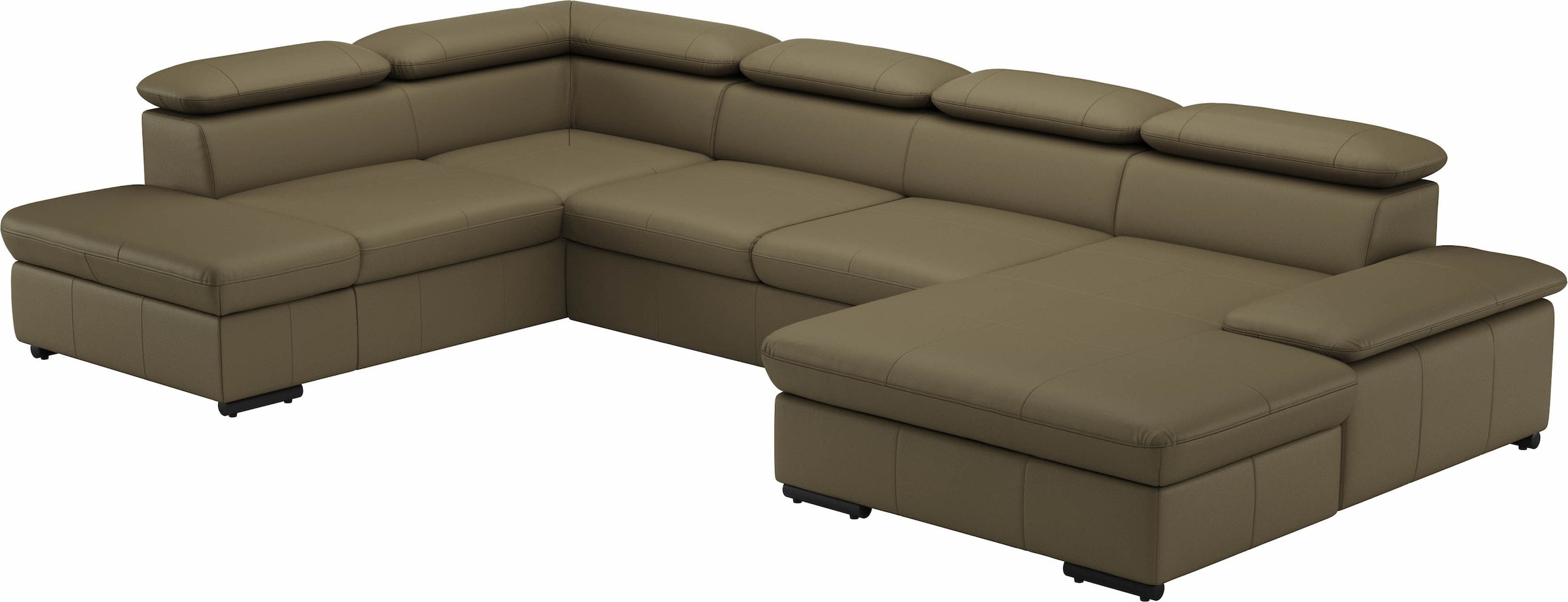 sit&more Wohnlandschaft »Alcudia U-Form«, wahlweise mit Bettfunktion