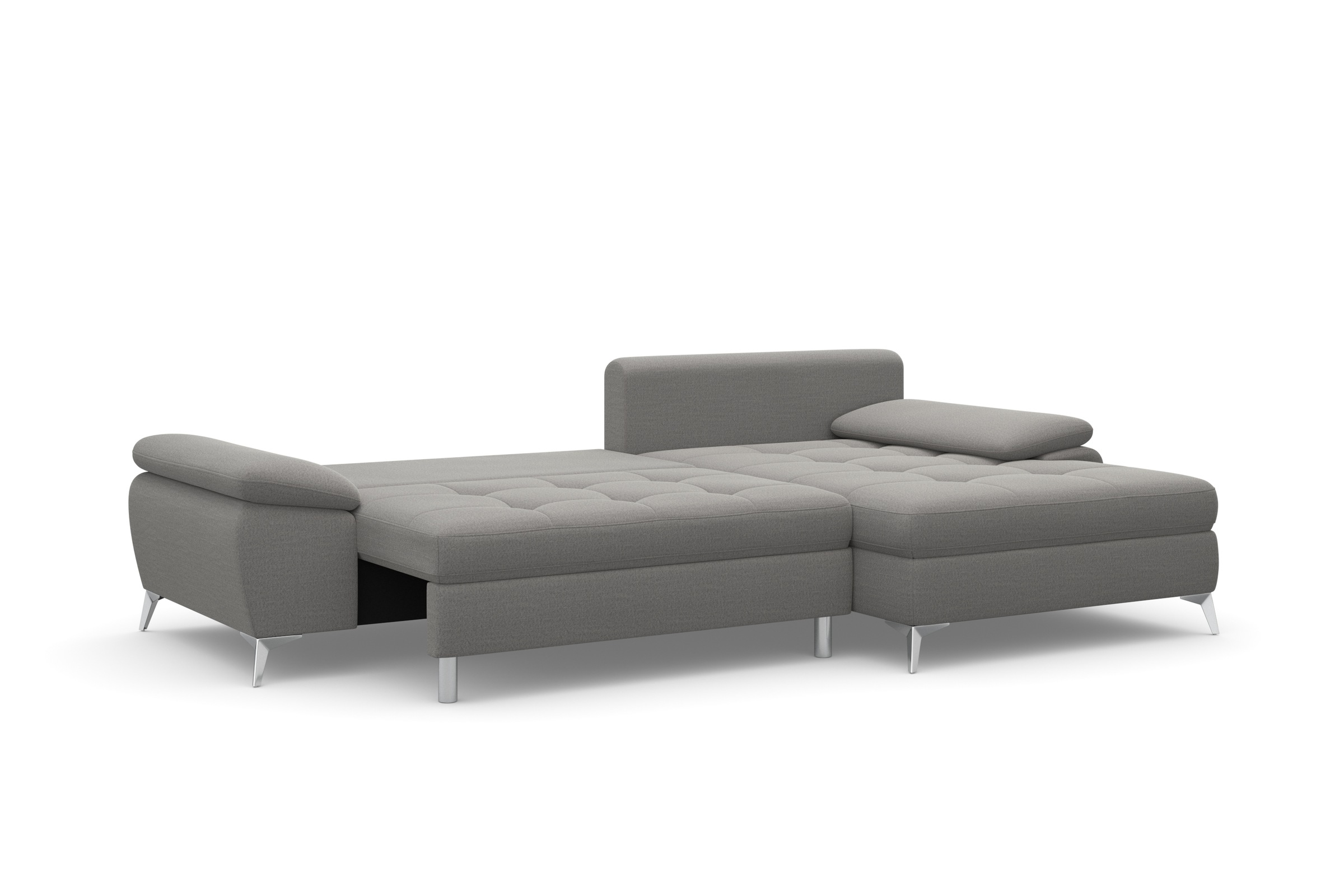sit&more Ecksofa »Latigo L-Form«, mit Recamiere, wahlweise mit Bettfunktion und Bettkasten