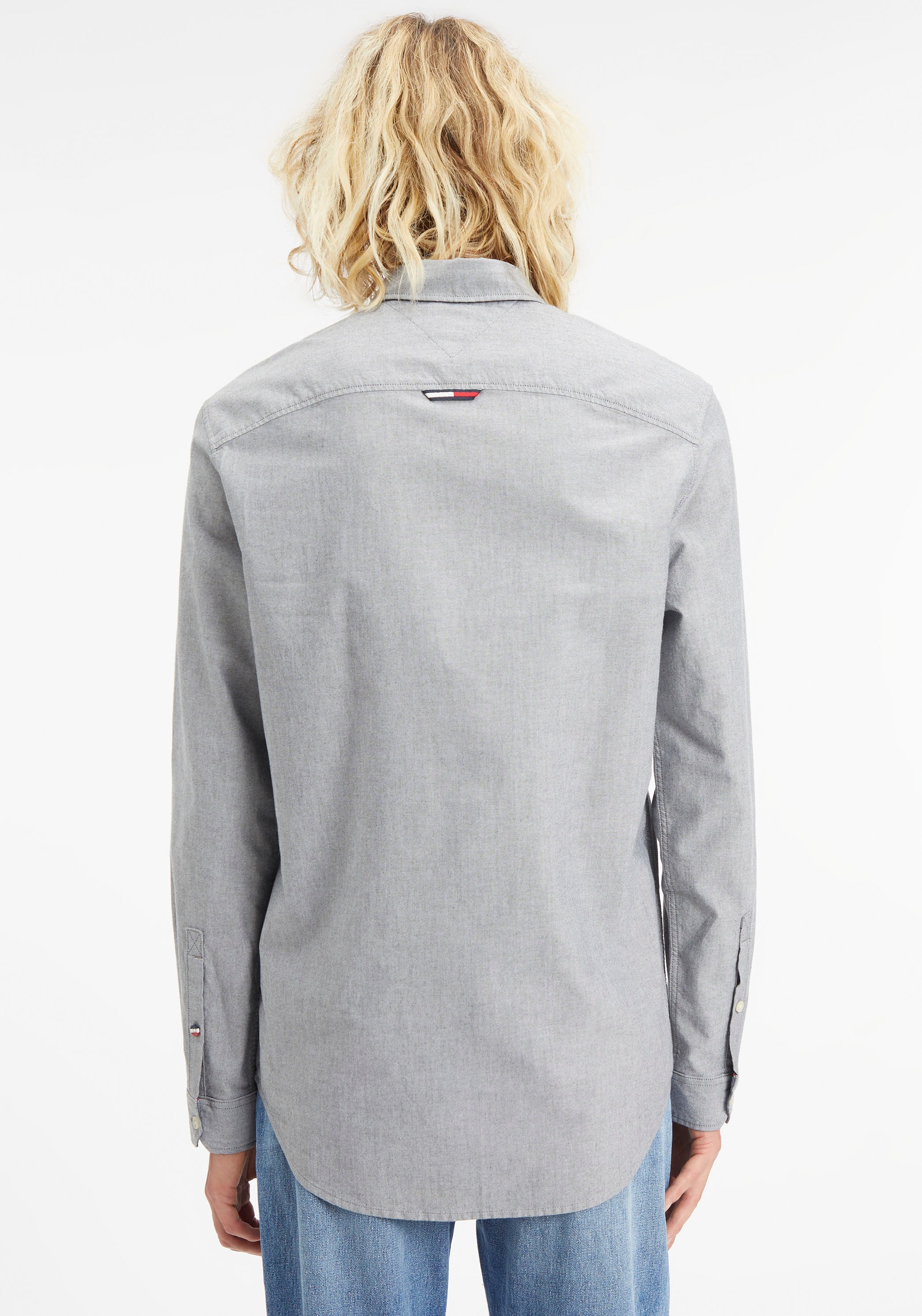 Tommy Jeans Langarmhemd »TJM CLASSIC OXFORD SHIRT«, mit Knopfleiste online  kaufen