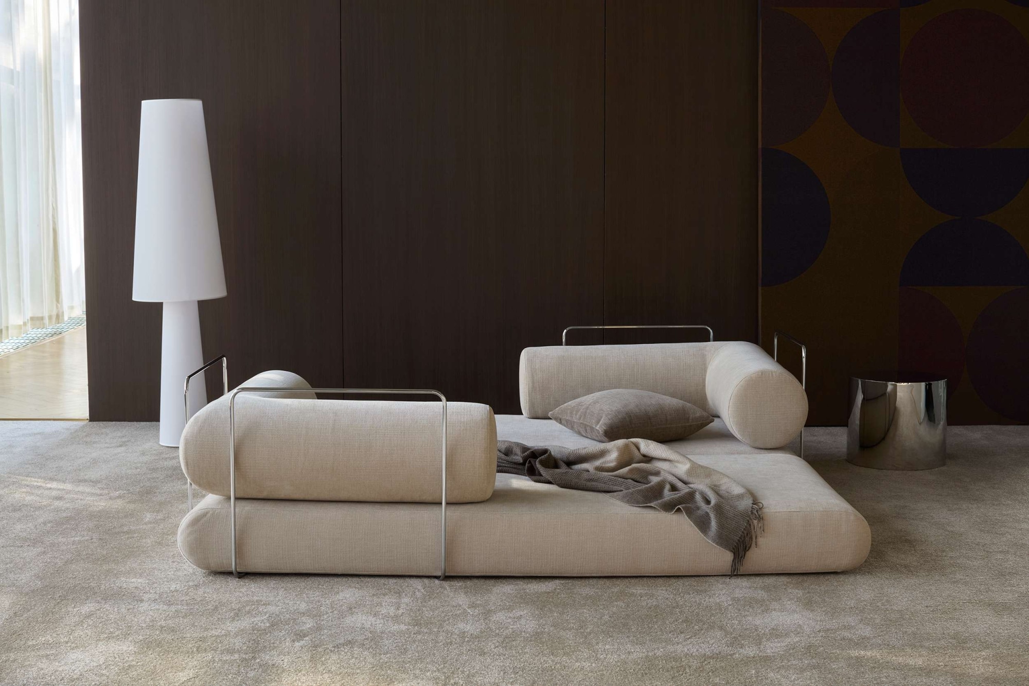 INNOVATION LIVING ™ Schlafsofa »Circlus L-Shaped Schlafsofa mit großzügiger Liegefläche« Abnehmbarer Bezug und Taschenfederkern für hohen Komfort