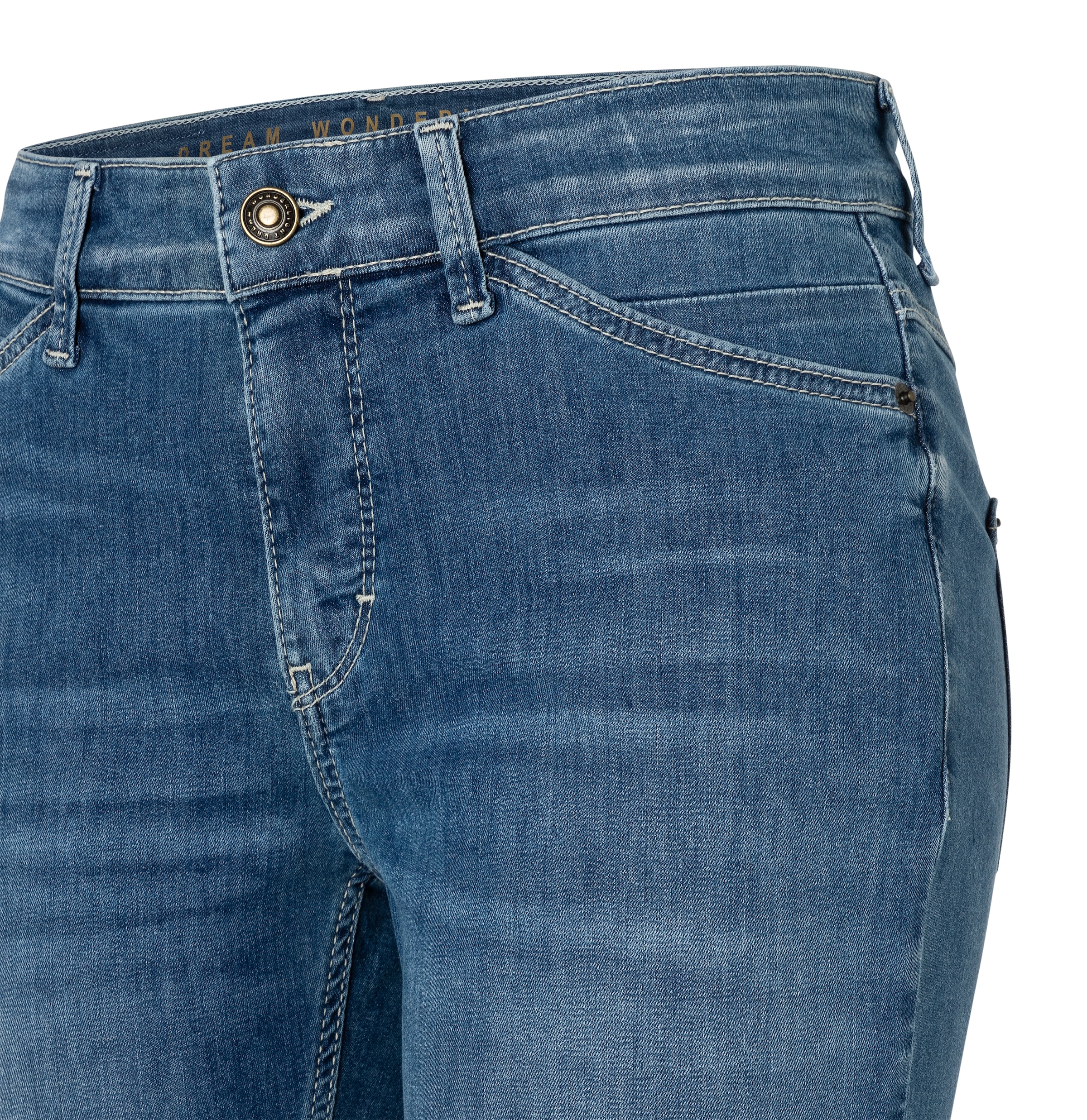 MAC 7/8-Jeans »Dream Summer«, verkürzt mit Schlitz am Saum