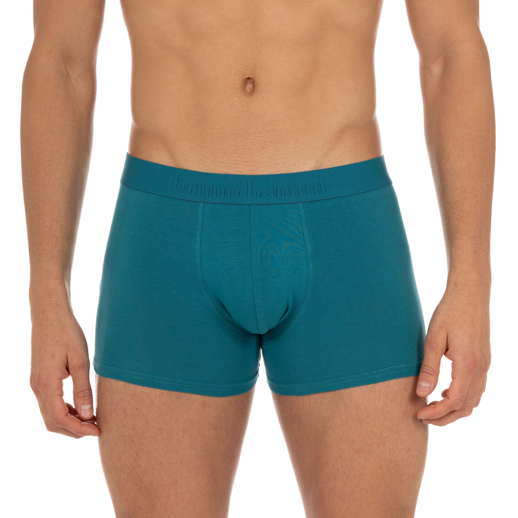 Bruno Banani Boxershorts »FLOWING«, (2er Pack), mit kontrastfarbenem Bündchen
