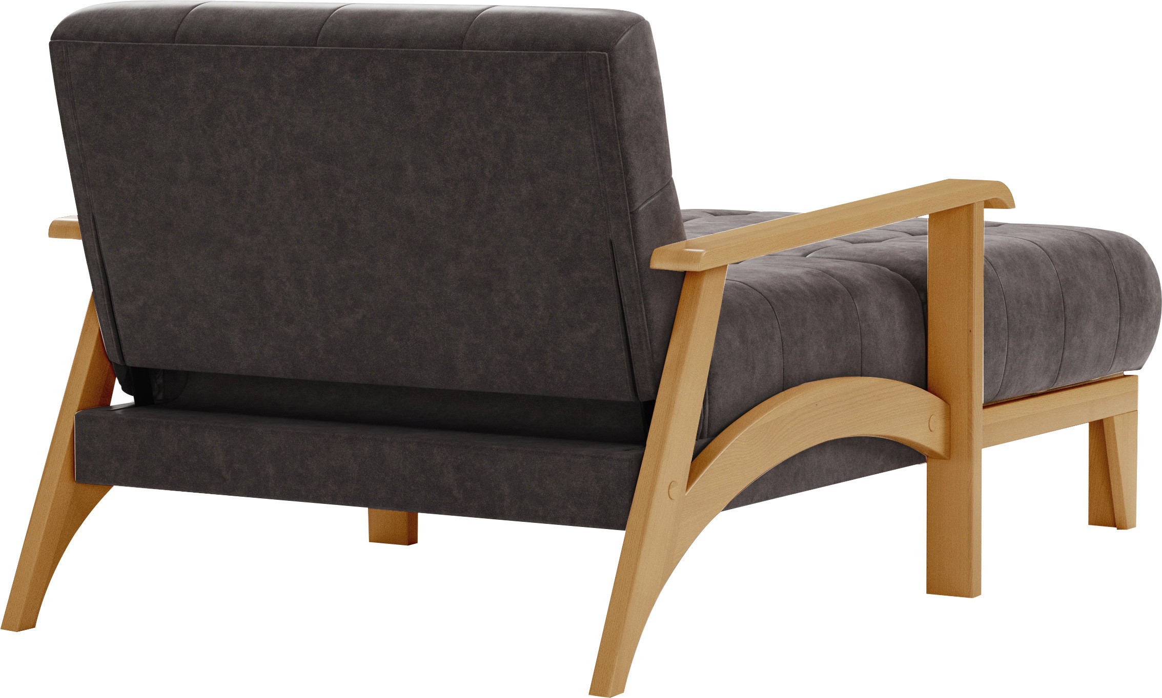 sit&more Recamiere »Billund«, Armlehnen aus eichefarbigem Buchenholz, verschiedene Bezüge und Farben
