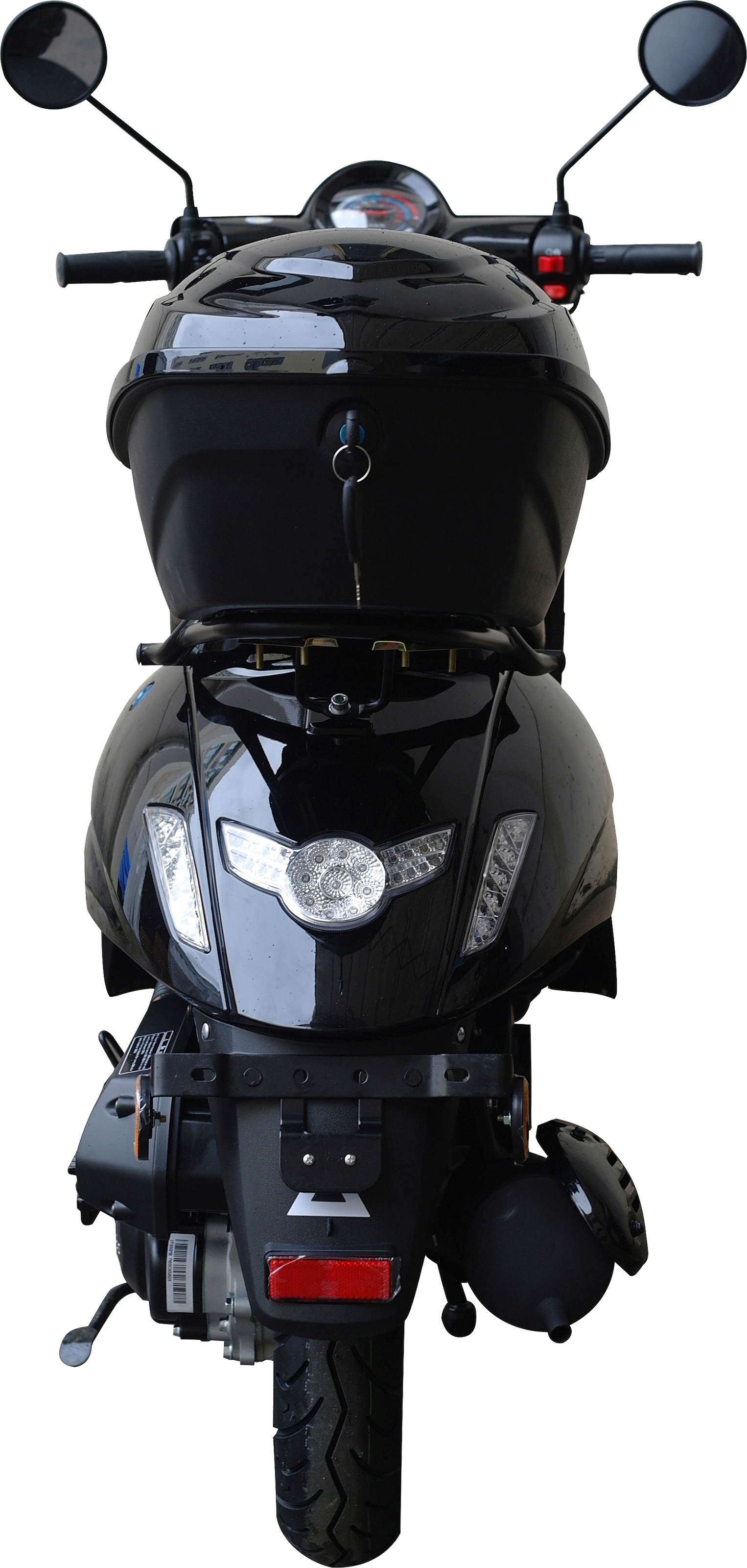 GT UNION Motorroller »Massimo«, 50 tlg., (Set, cm³, inkl. 25 mit 5, km/h, Euro Topcase 2 Topcase), kaufen
