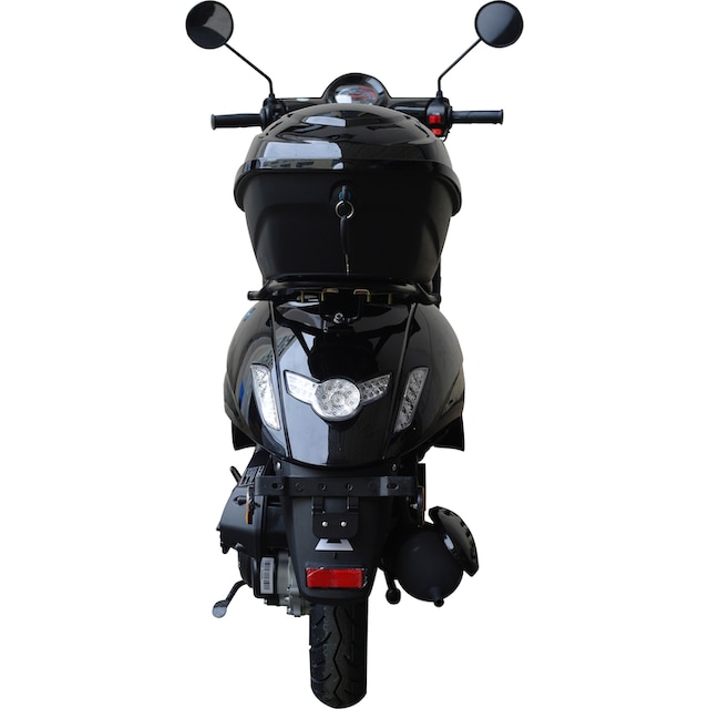 GT UNION Motorroller »Massimo«, 50 cm³, 25 km/h, Euro 5, (Set, 2 tlg., mit  Topcase), inkl. Topcase kaufen