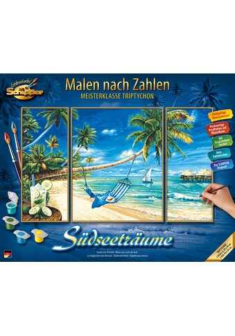 Schipper Malen nach Zahlen »Meisterklasse Triptychon - Südseeträume«, Made in Germany kaufen