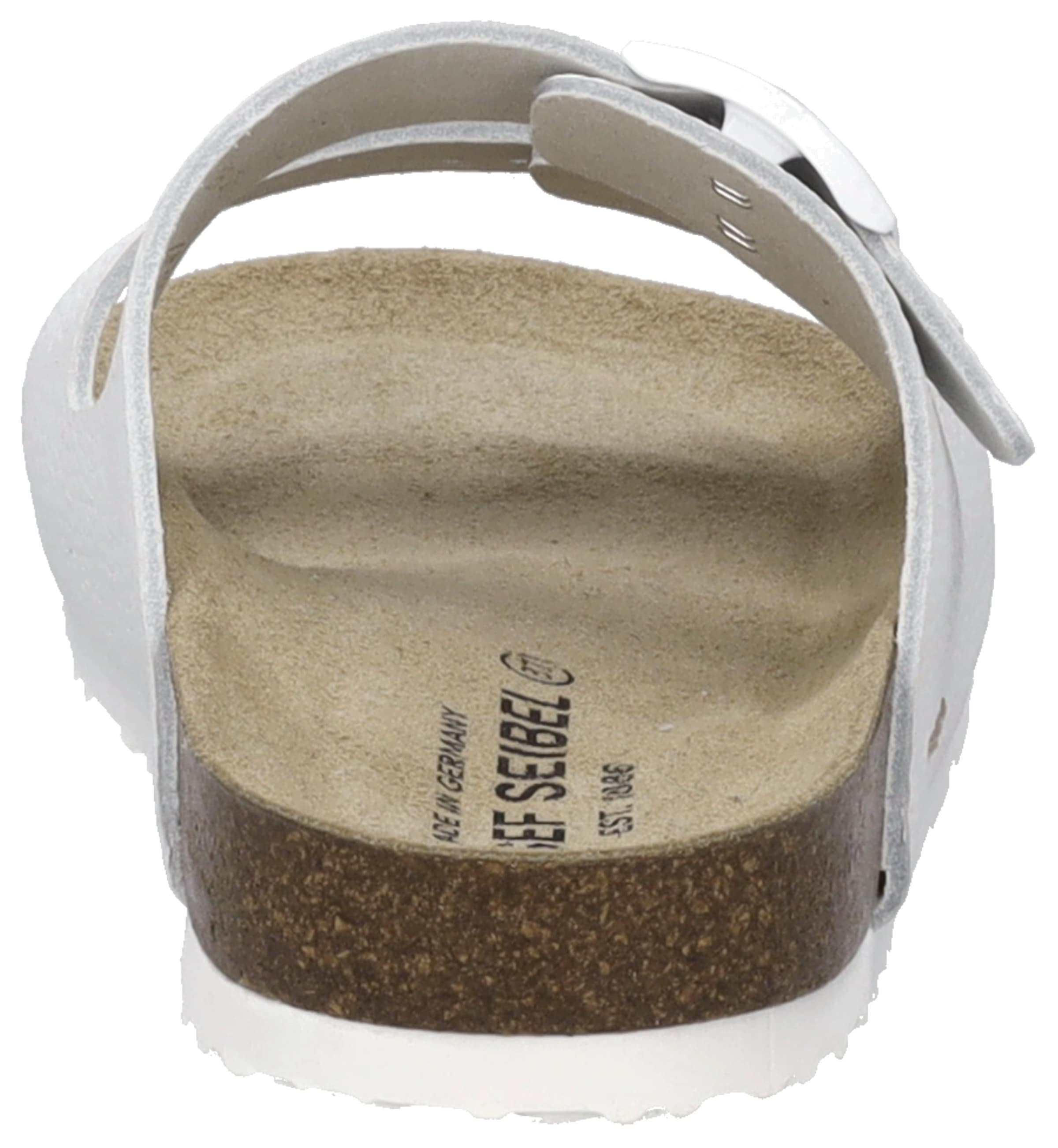 Josef Seibel Pantolette »Hermine 01«, Plateau Sandale, Sommerschuh, Hausschuh mit komfortablem Fußbett