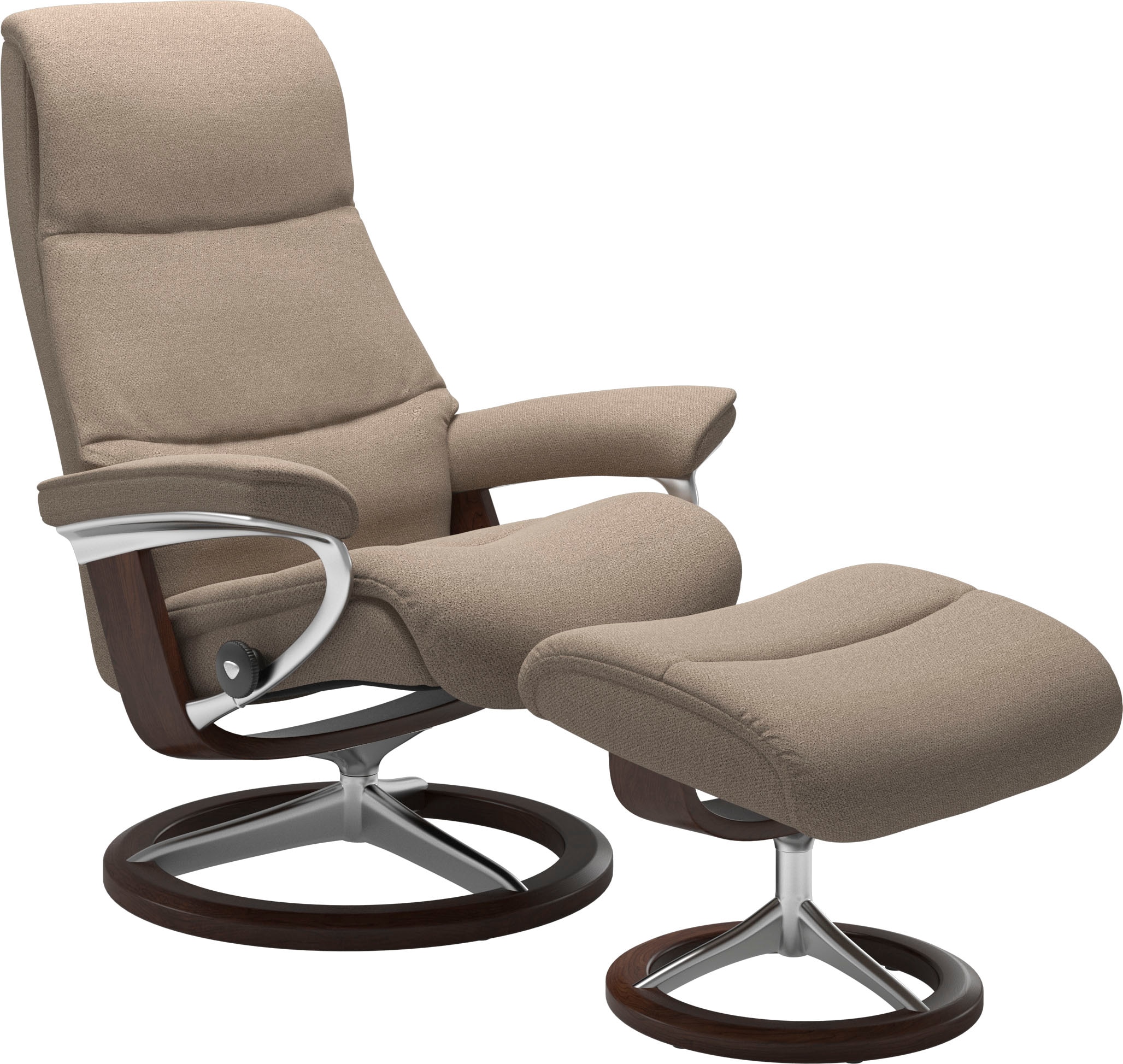 Stressless® Relaxsessel »View«, mit Signature Base, Größe M,Gestell Braun