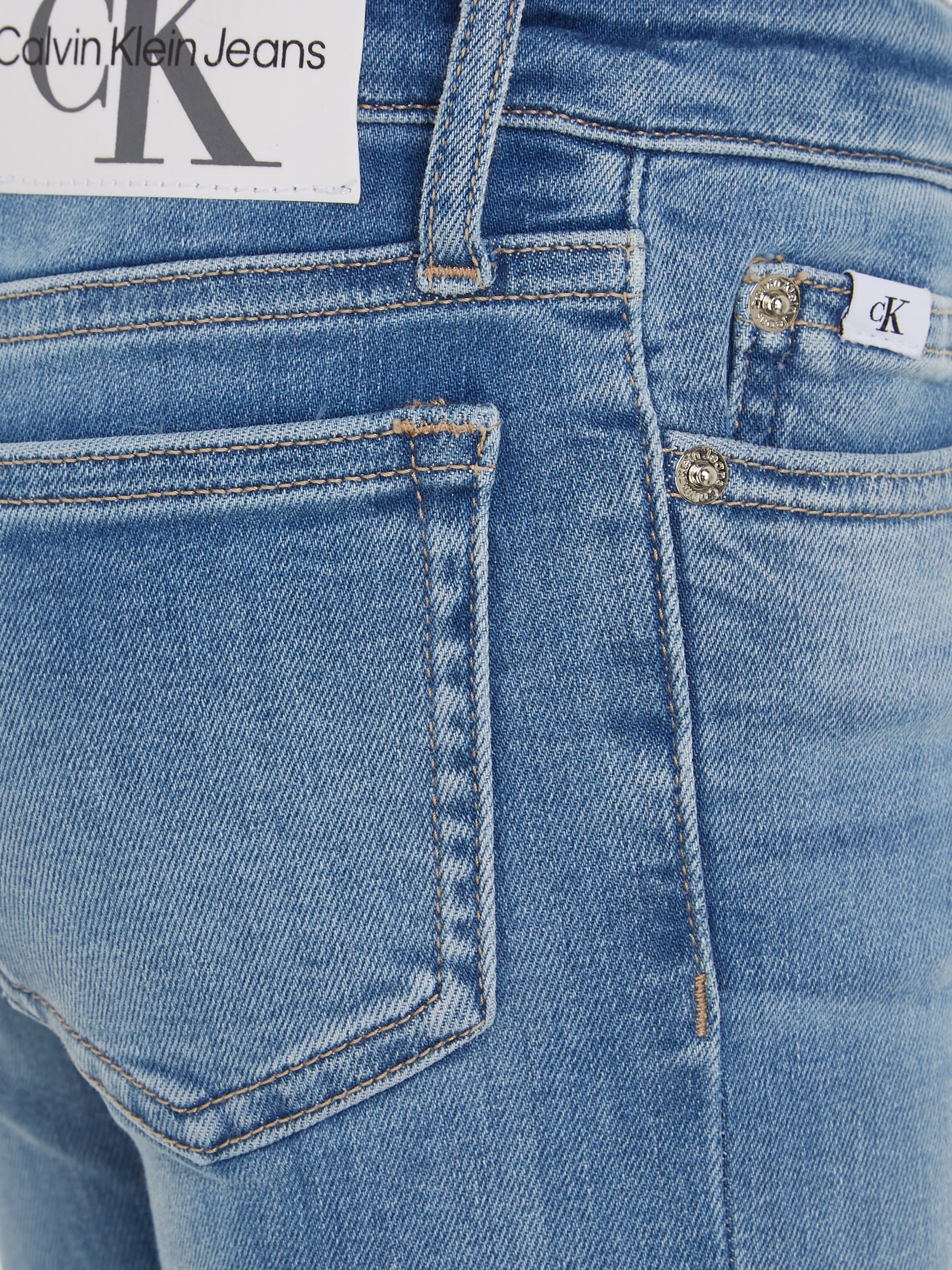 Calvin Klein Jeans Stretch-Jeans »FLARE MR SPLIT VISUAL MID BLUE« bestellen